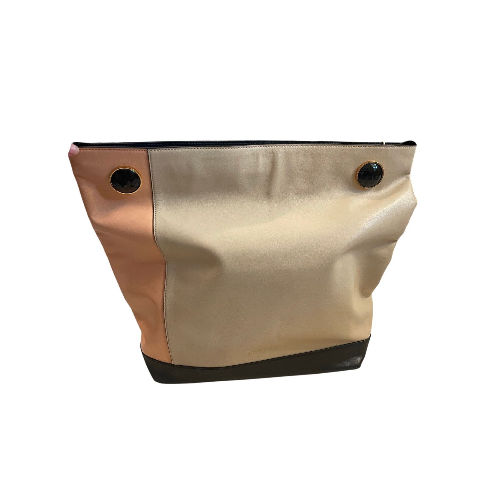 Marni Marni Pod Folded Leather Pouch Bag NWT Size ONE SIZE - 3 Thumbnail