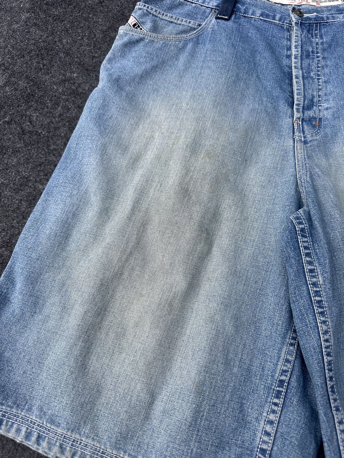 Dogtown × JNCO × Mecca Mecca Usa Baggy Short Denim Pant Size 36 D82 Size US 36 / EU 52 - 6 Thumbnail