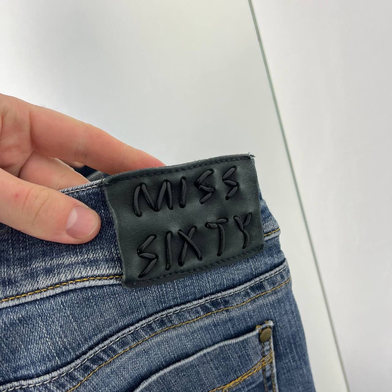 Miss Sixty Miss Sixty Collection Denim Skinny Pants Jean Binky Style Size 28" / US 6 / IT 42 - 4 Thumbnail