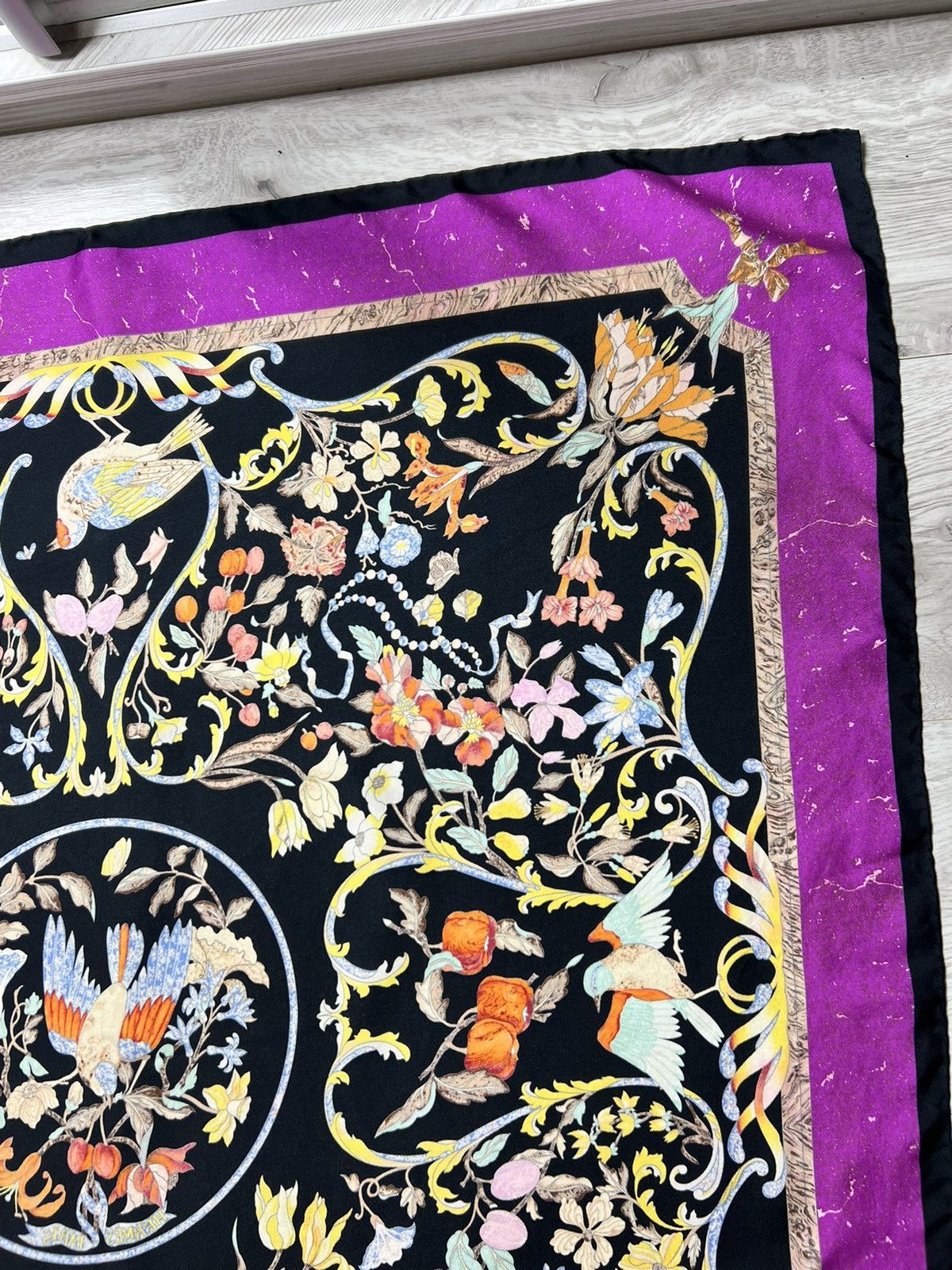 Hermes HERMES Carre Pierres d'Orient et d'Occident Silk Scarf Size ONE SIZE - 16 Thumbnail