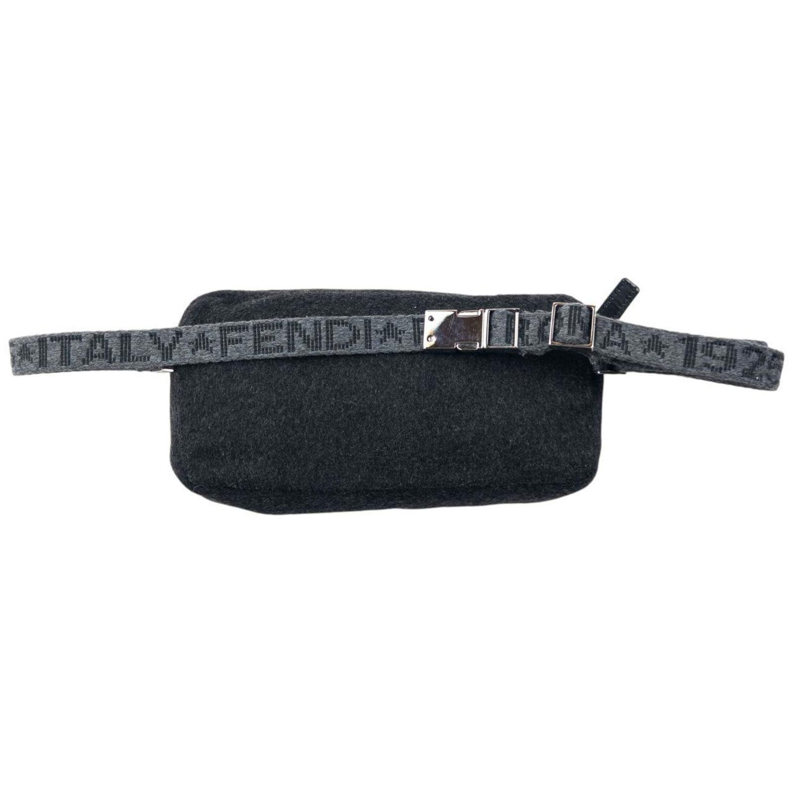 Fendi Vintage 2000s Fendi Wool Crossbody Bag Size ONE SIZE - 2 Thumbnail