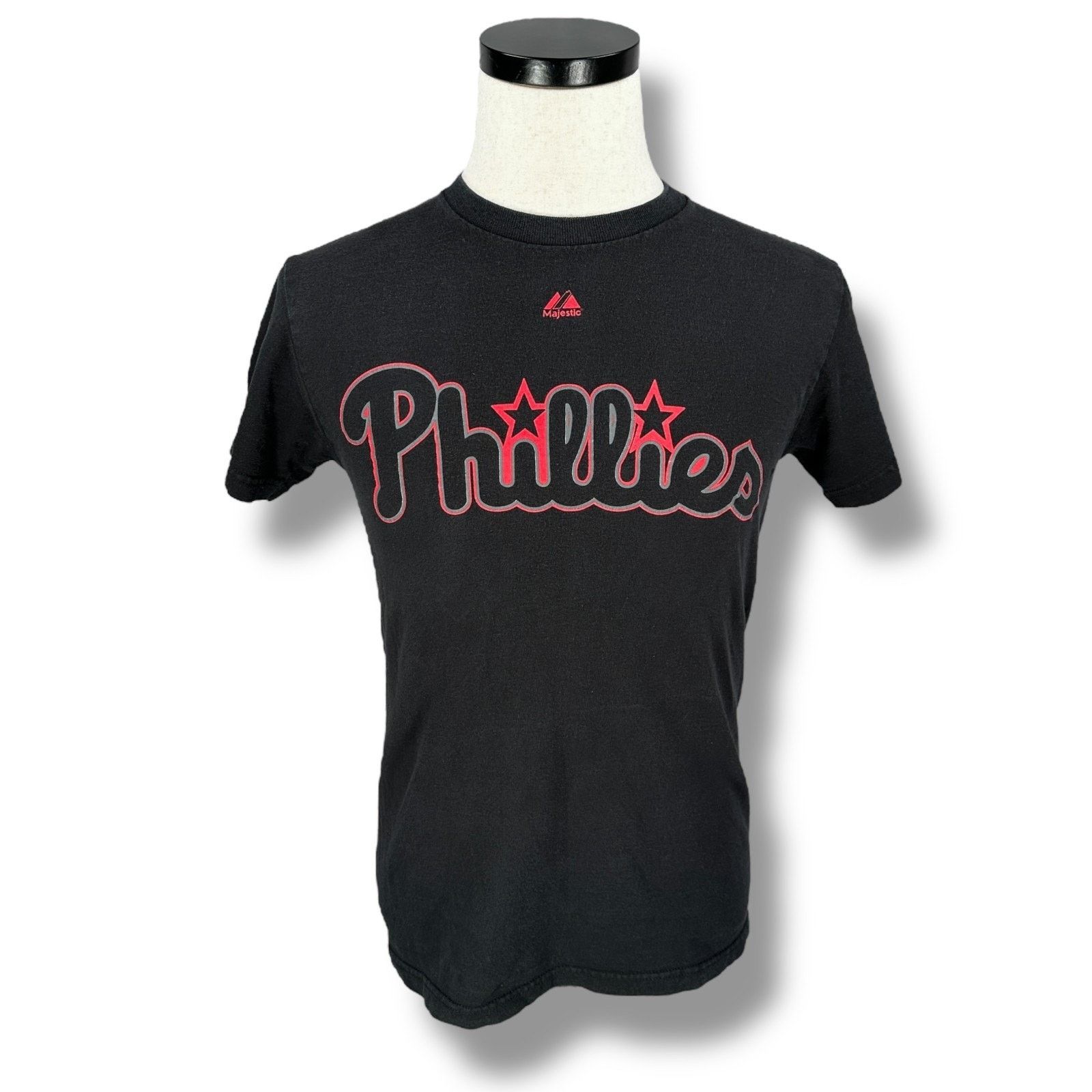 Majestic Majestic Philadelphia Phillies #34 T-Shirt Men Small Black Size US S / EU 44-46 / 1 - 1 Thumbnail
