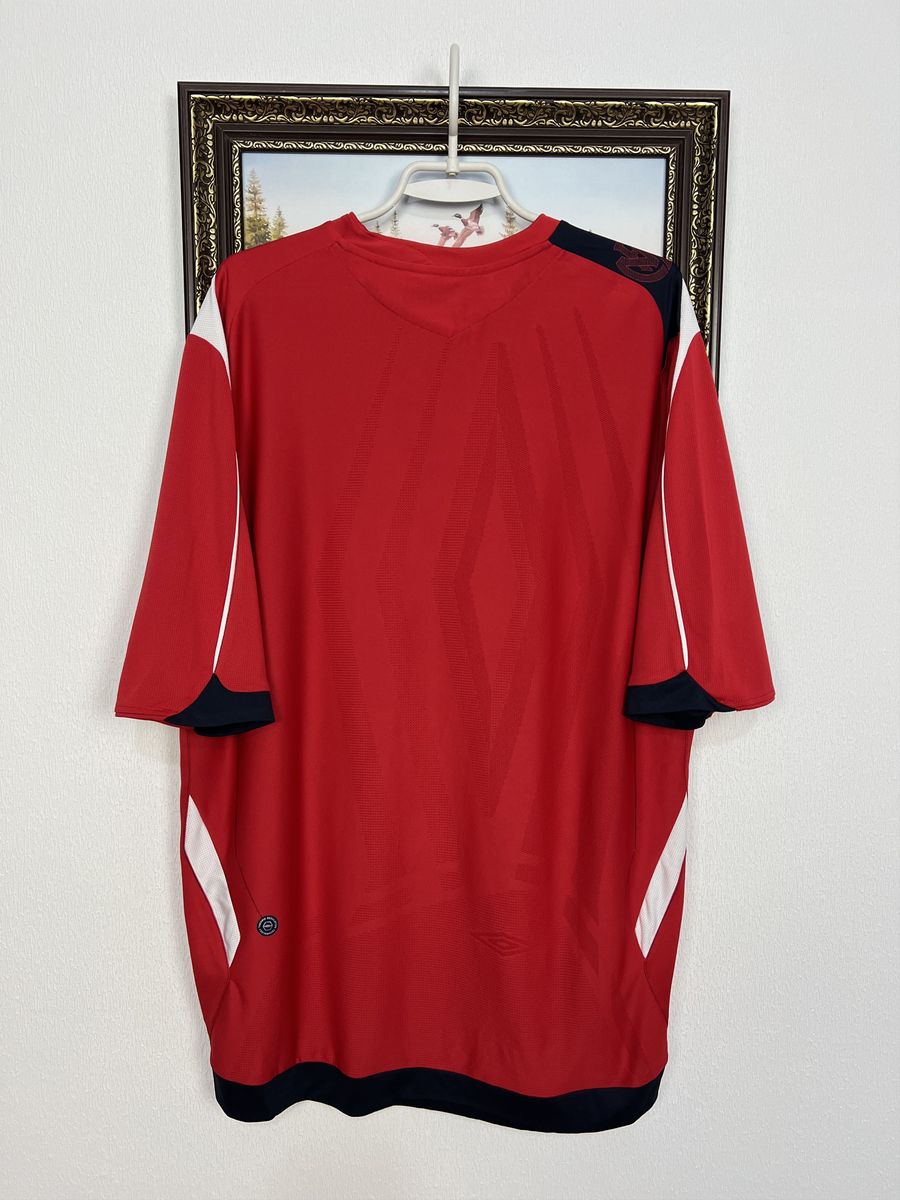 Umbro Norway Home football shirt Soccer Jersey National Trikot Size US XXL / EU 58 / 5 - 8 Thumbnail