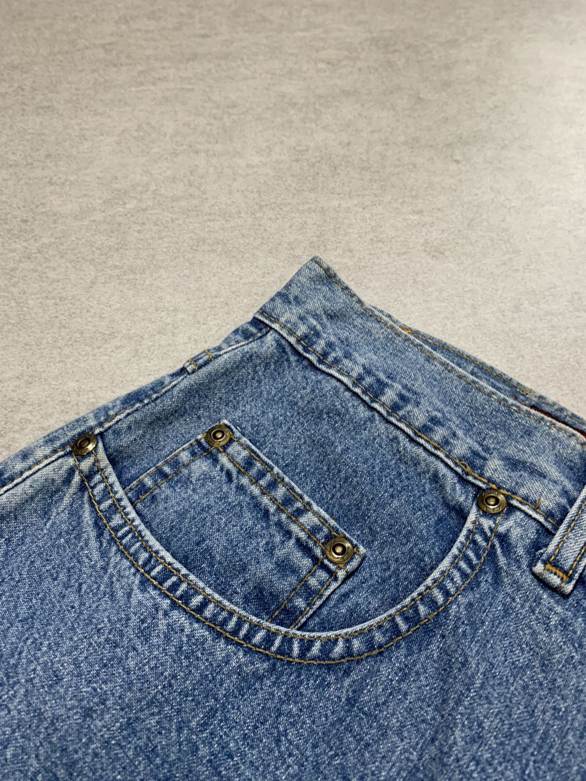 Lee 90s Vintage Dead stock Lee Denim Bootcut jean Trousers Size 29" - 10 Thumbnail
