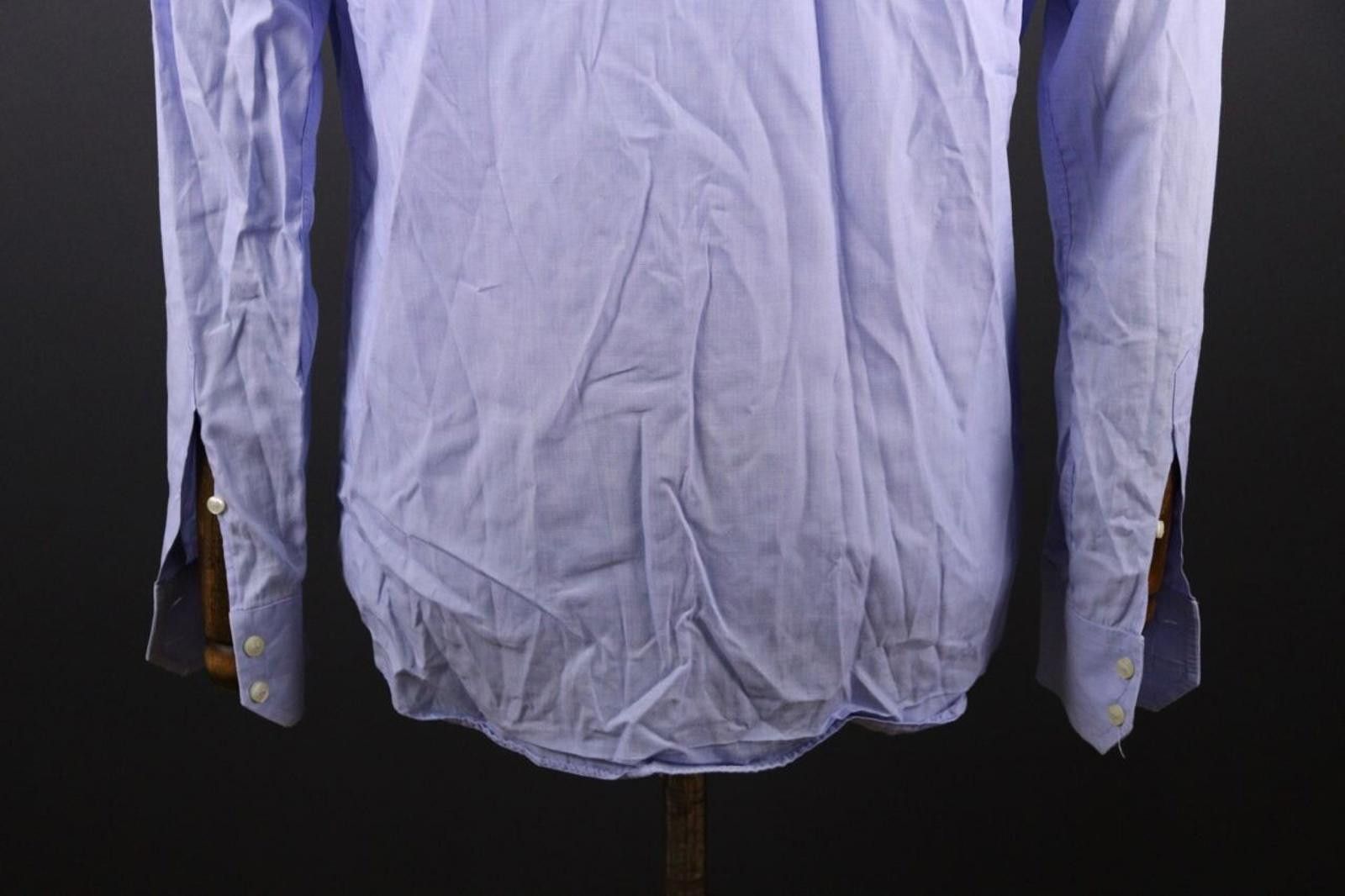 Romeo Gigli Romeo Gigli Milano Blue Button Down Shirt Size 39 / 15 Size US M / EU 48-50 / 2 - 8 Thumbnail