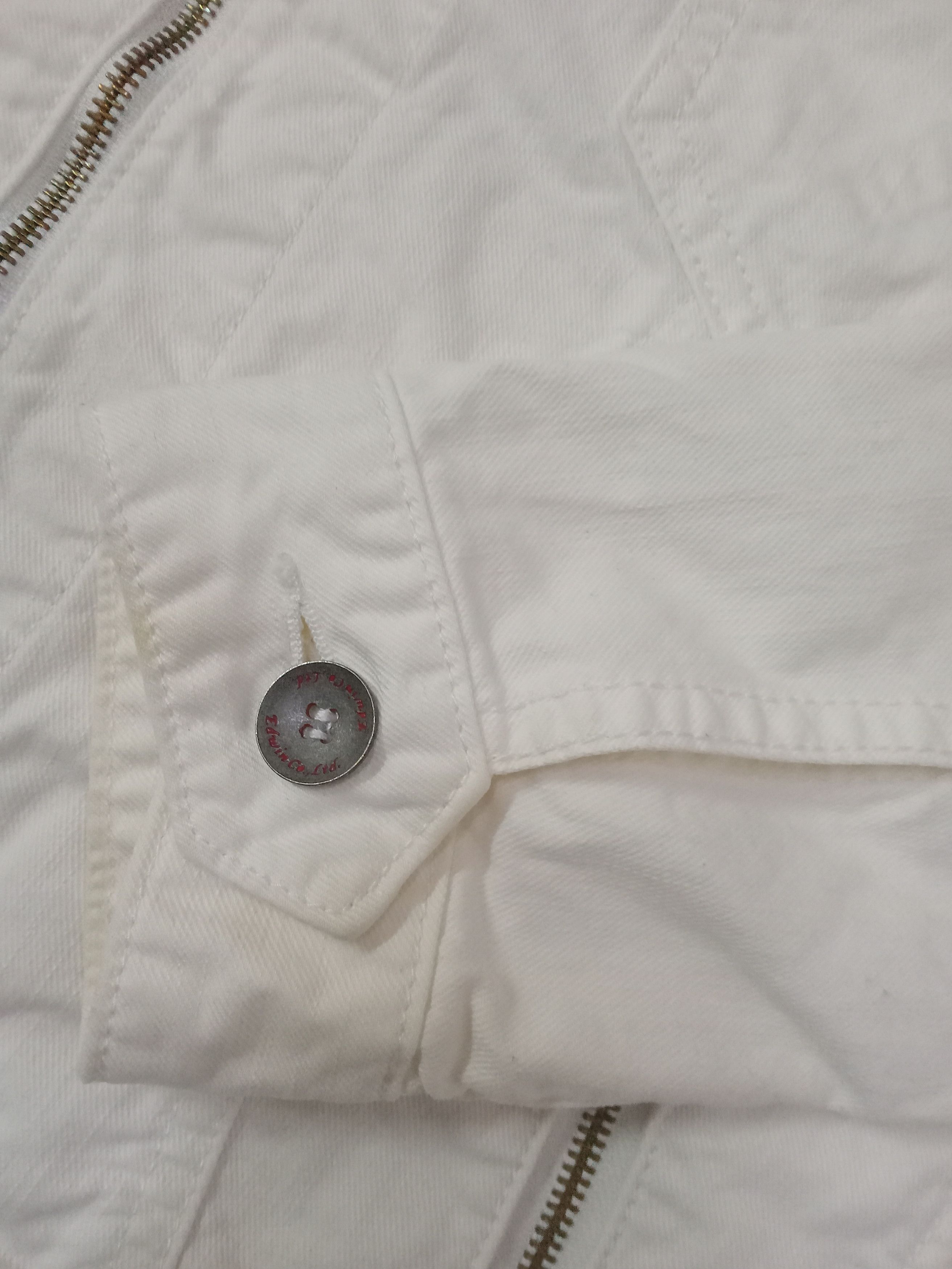 Edwin Edwin 503 Blue Trip (White) Jacket Size US M / EU 48-50 / 2 - 8 Thumbnail
