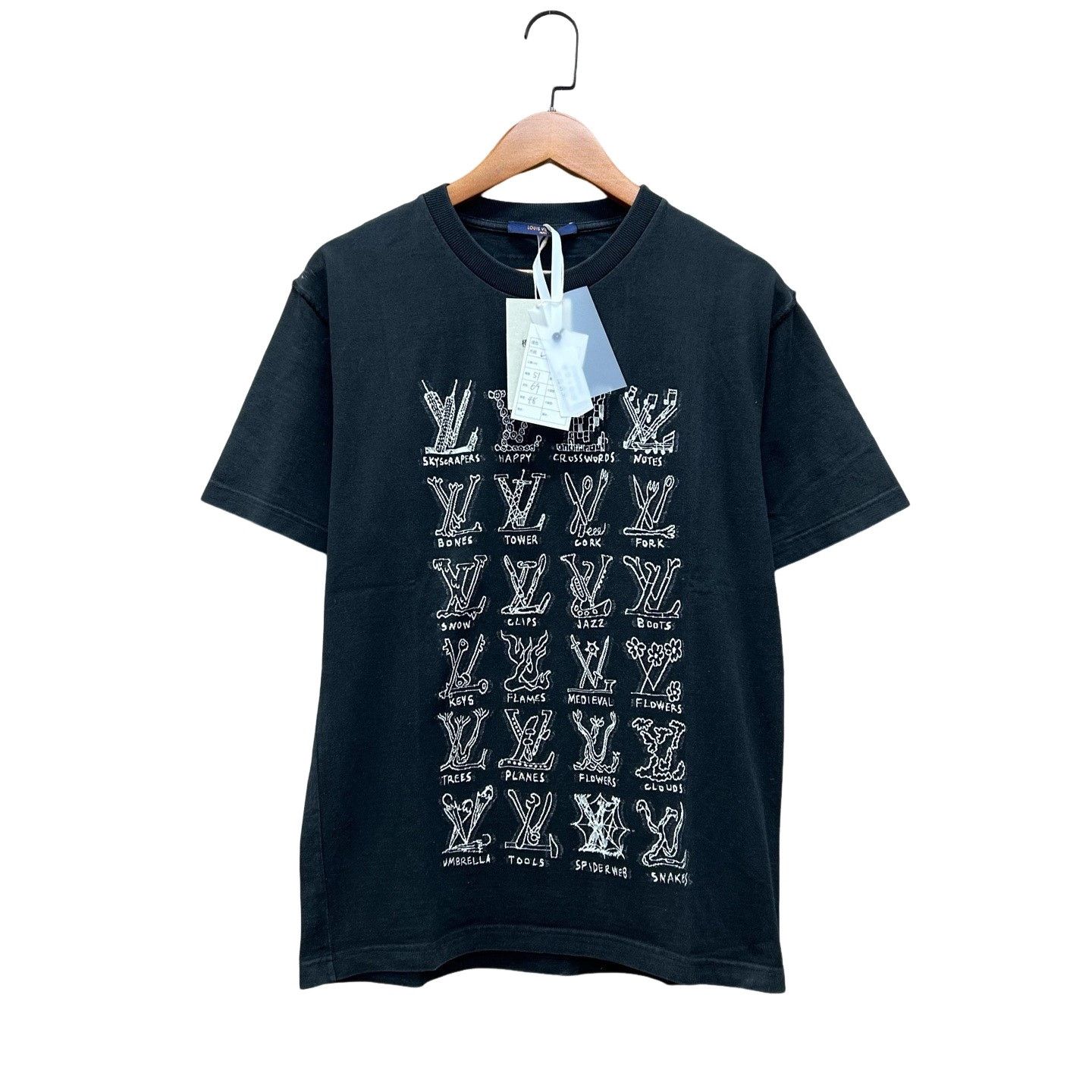 Louis Vuitton Louis Vuitton Graphic Print T-Shirt Size L Size US L / EU 52-54 / 3 - 1 Thumbnail