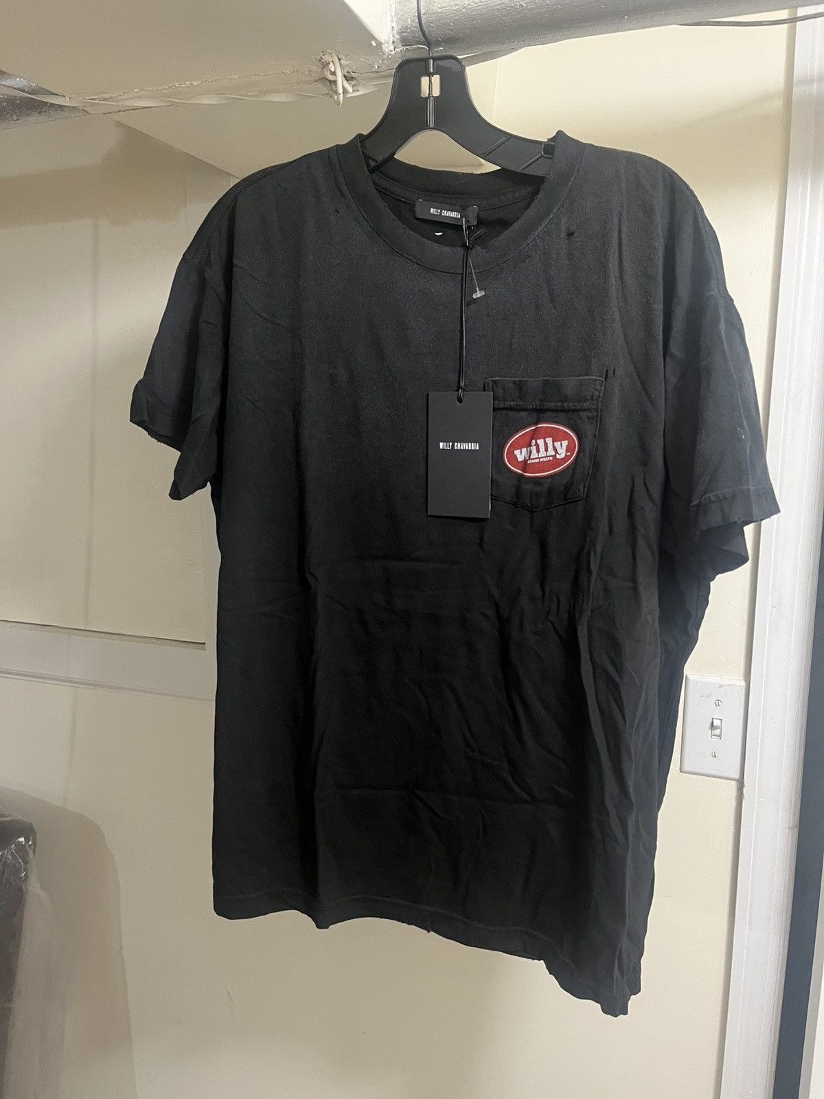 Willy Chavarria Willy Chavarria Chorizo Destroyed Easy Tee Sz M Size US M / EU 48-50 / 2 - 1 Thumbnail