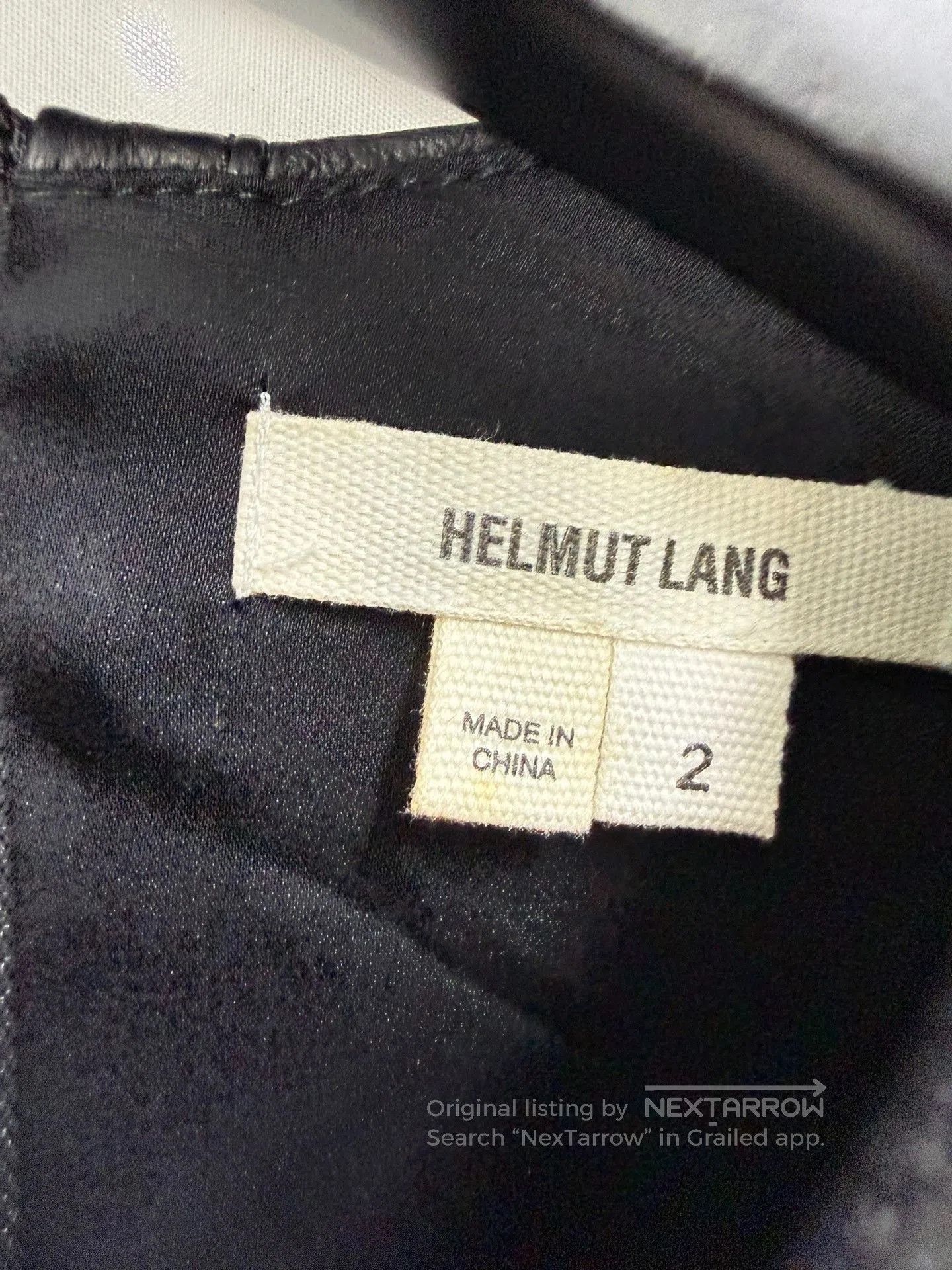 Helmut Lang Helmut Lang Patchwork Leather Shiny Dress. Size M / US 6-8 / IT 42-44 - 5 Thumbnail