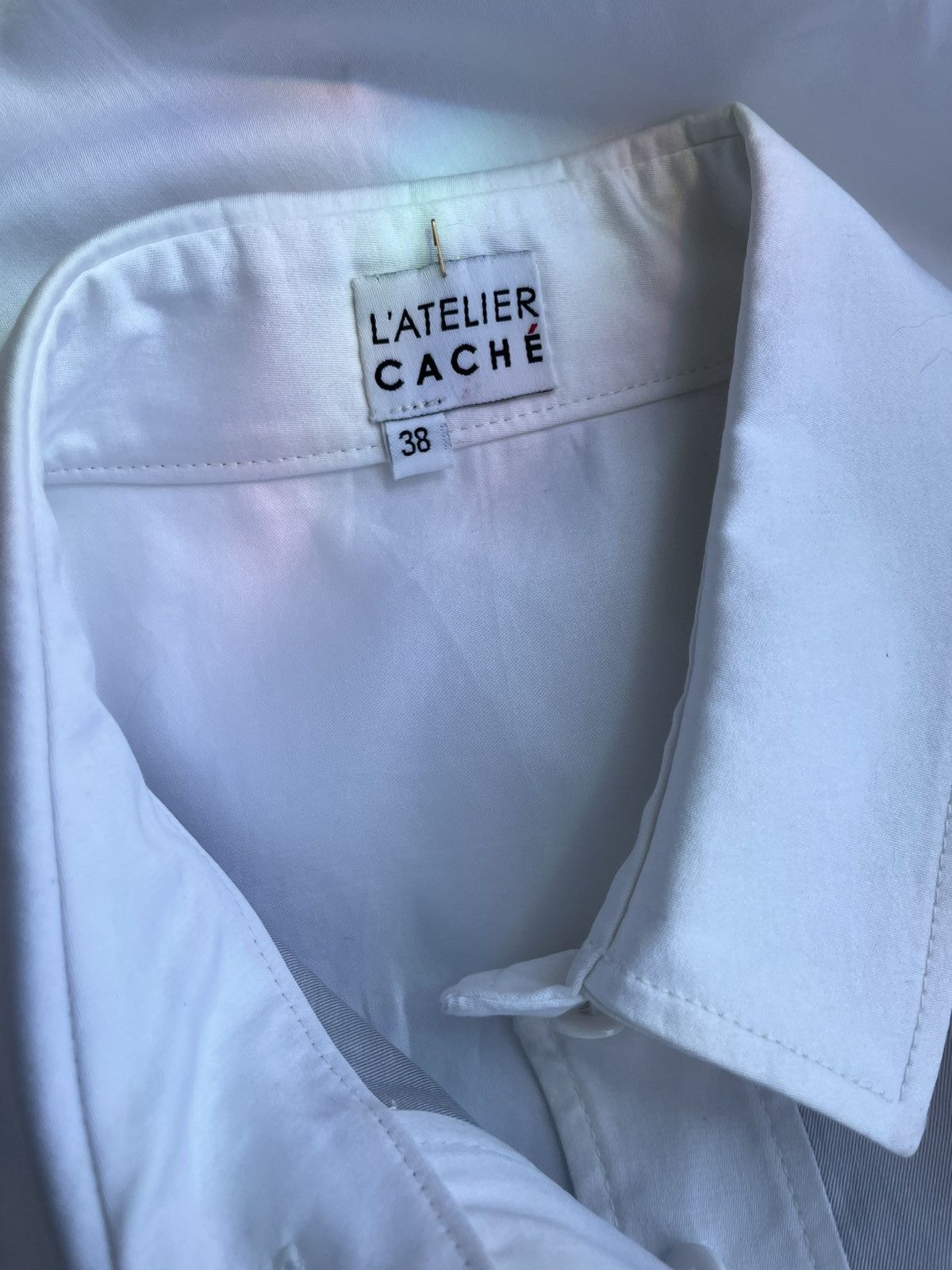 Vintage Latelier Cache shirt Size M / US 6-8 / IT 42-44 - 16 Thumbnail