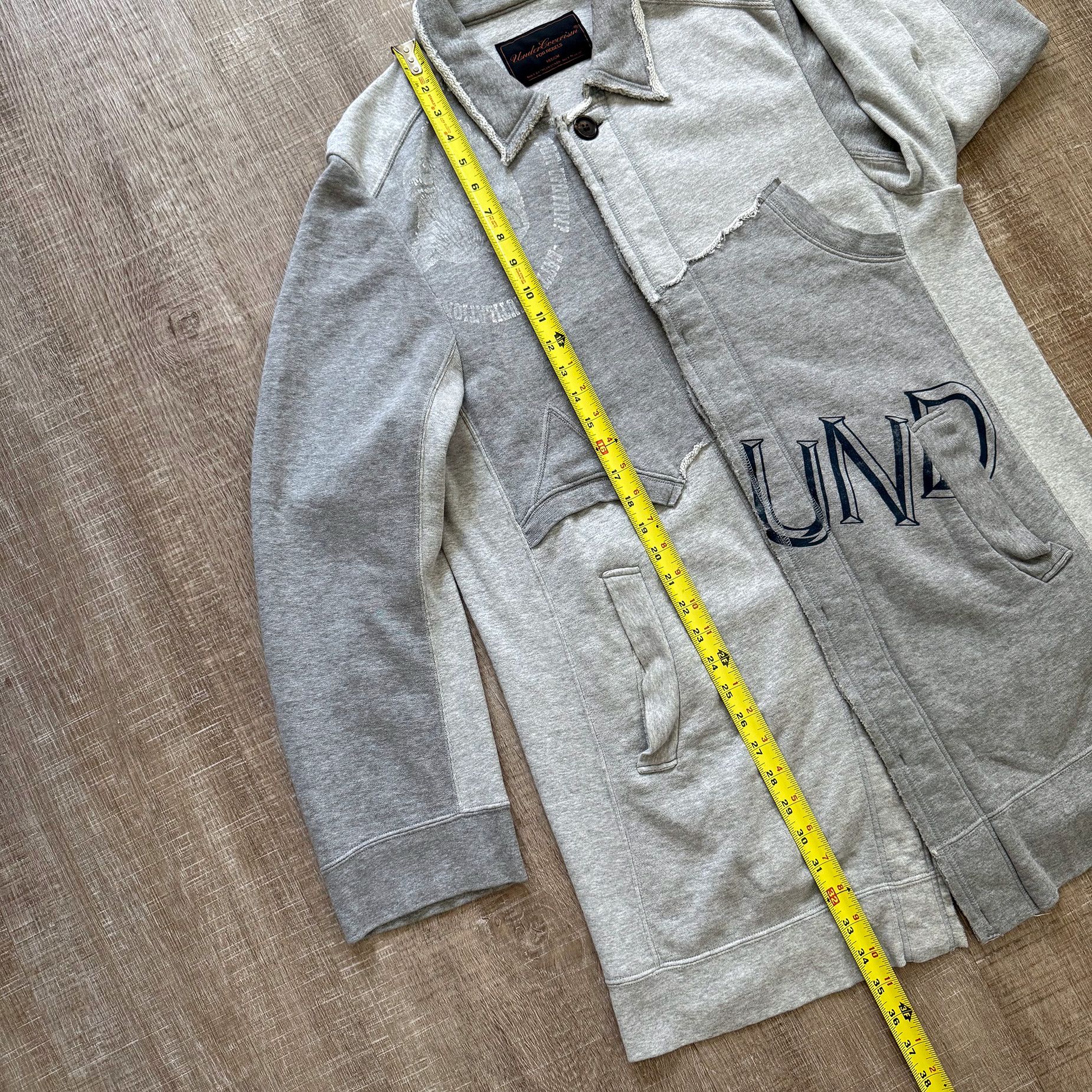 Undercover AW03 Paper Doll Hybrid Reconstructed Peacoat Size US M / EU 48-50 / 2 - 21 Thumbnail