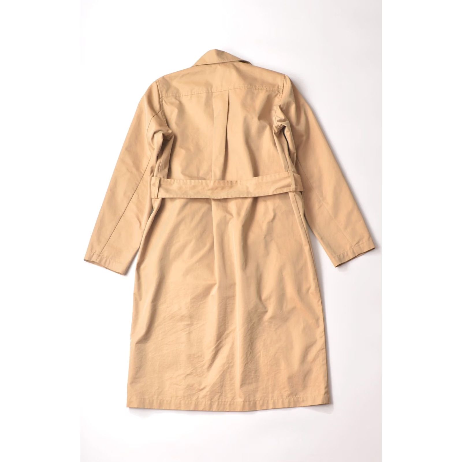 Maje Maje Gamby Cotton Blend Trench Coat Beige In Beige E18GAMBY Size 36 Womens Coat Size XS / US 0-2 / IT 36-38 - 6 Thumbnail