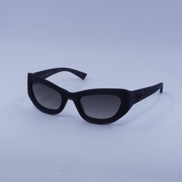 Gucci Gucci GG1784S 001 Sunglasses Dark Grey Cat Eye Frame Size ONE SIZE - 5 Thumbnail