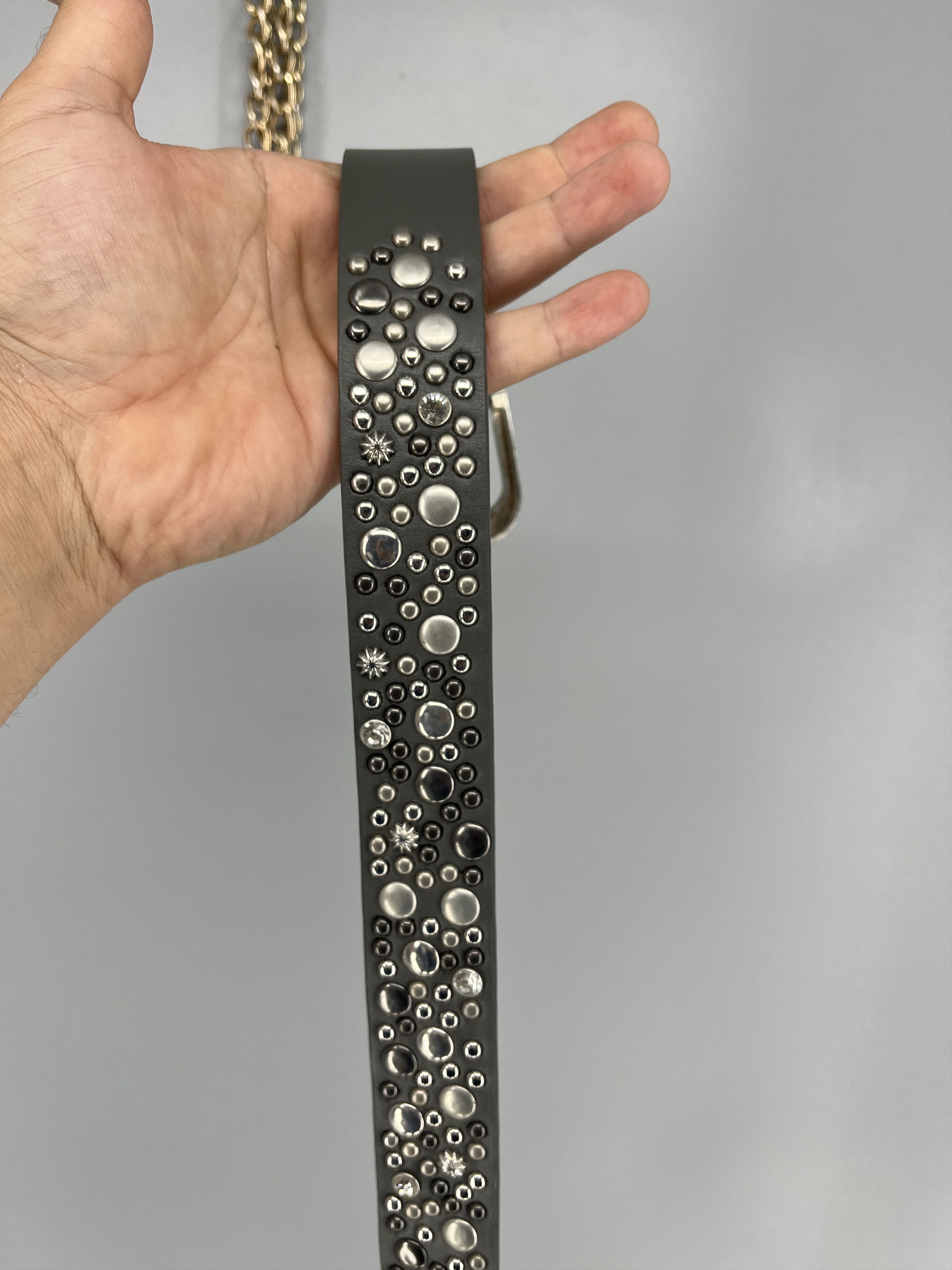 Japanese Brand Vintage 90s Punk Belt Leather Band Rock Y2K 90s Y2K Size ONE SIZE - 3 Thumbnail