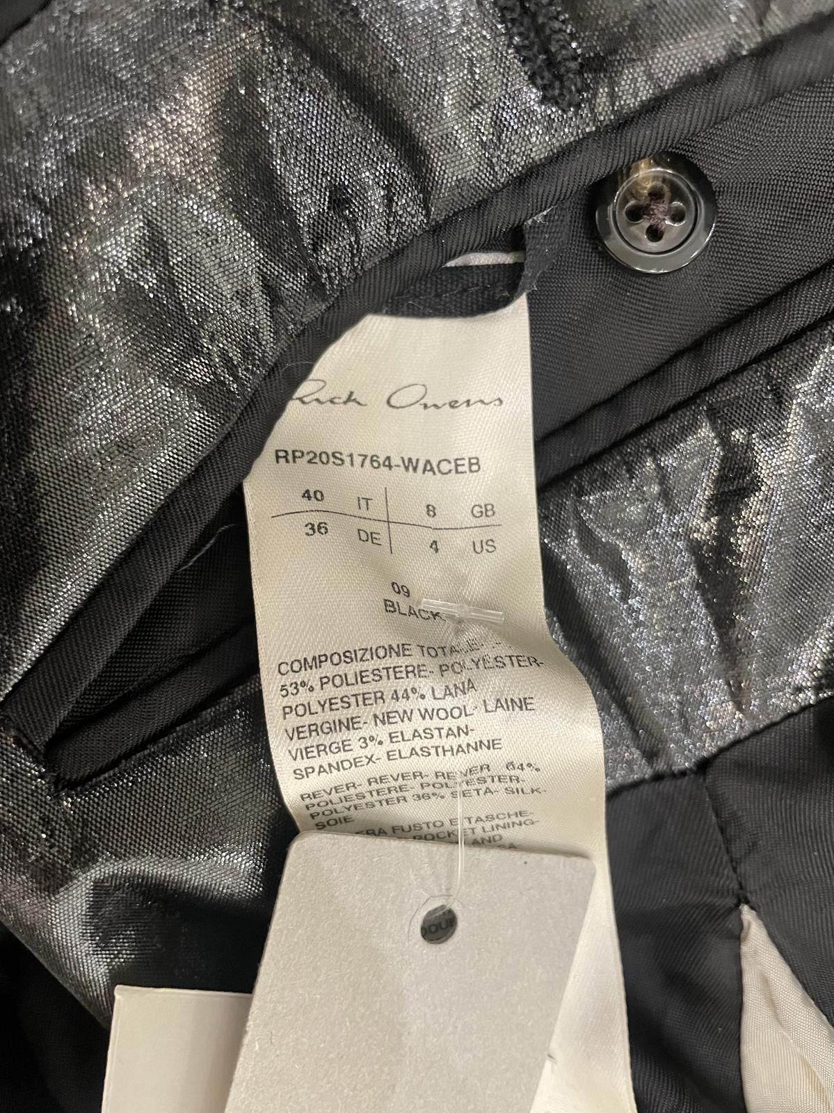 Rick Owens Rick Owens Size 34R - 6 Thumbnail