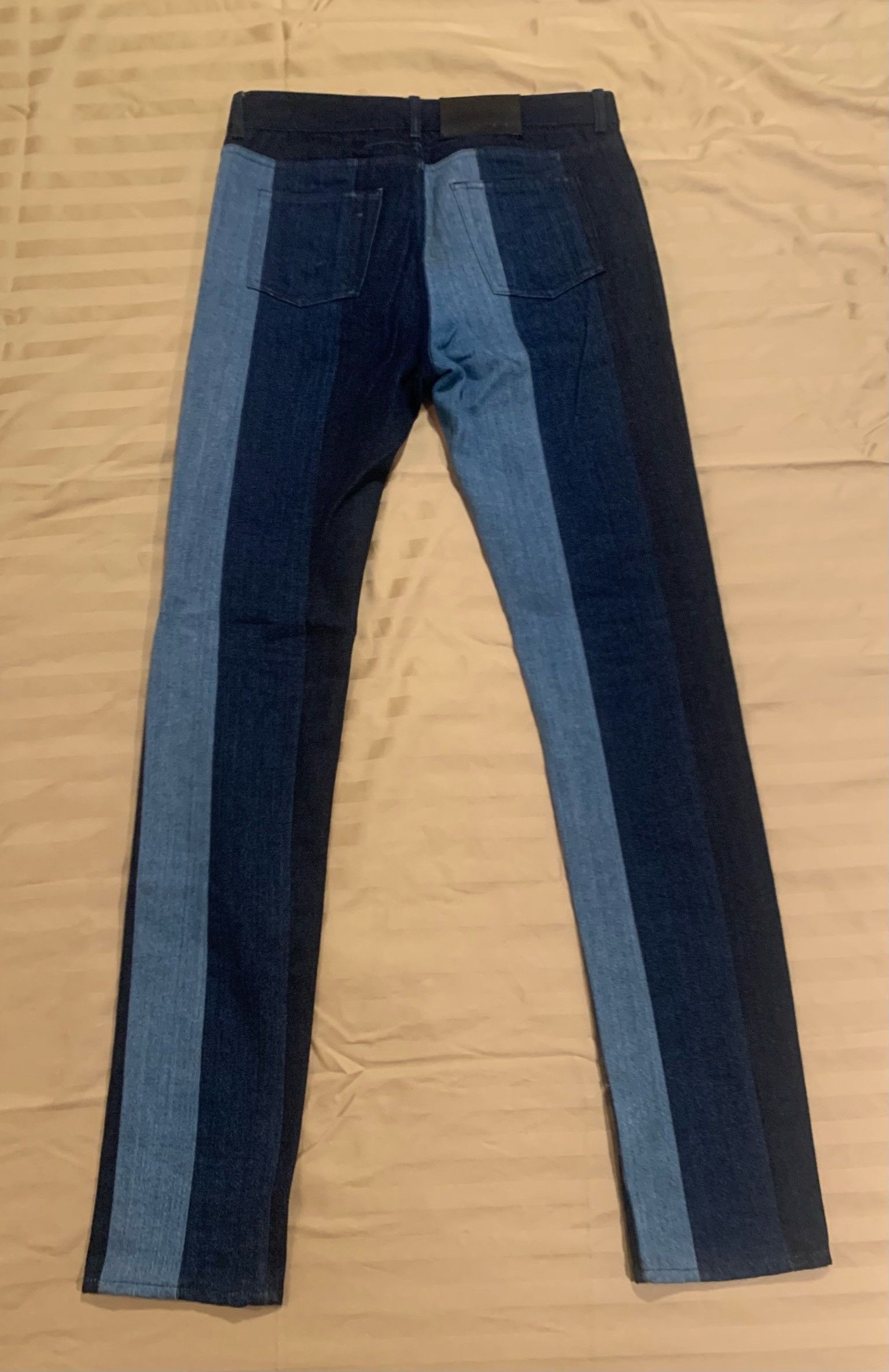 Givenchy $1300 Panelled Patchwork Stars Stripes Denim Jean size 30 Size US 30 / EU 46 - 5 Thumbnail