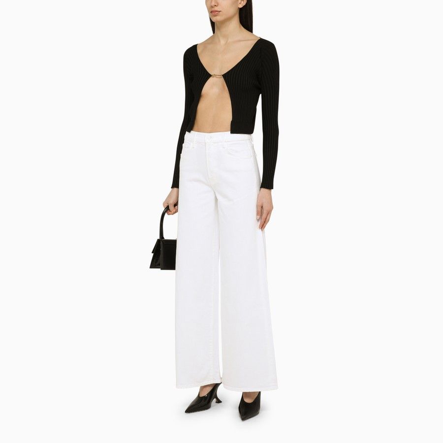 Jacquemus o1d2blof0824 La Maille Pralu Cardigan in Black Size S / US 4 / IT 40 - 2 Thumbnail