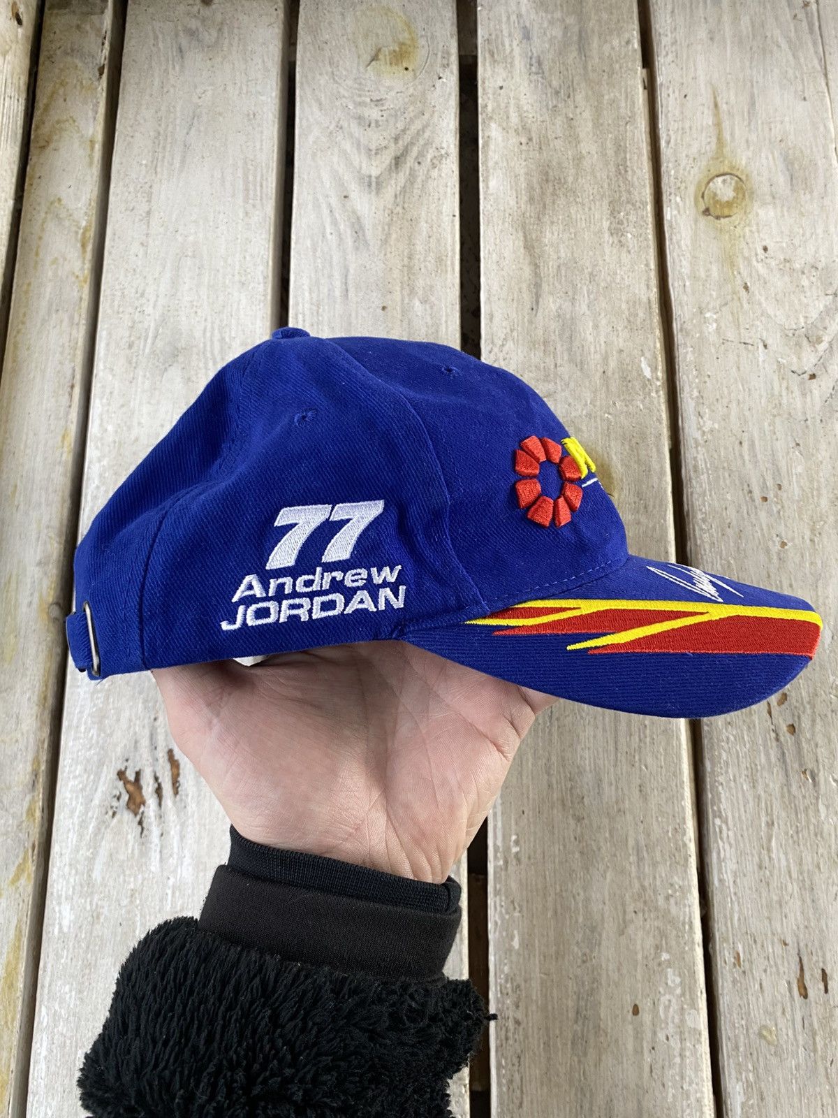 Formula 1 × Vintage Vintage 90s Pirtek Racing 77 Andrew Jordan Cap hat Size ONE SIZE - 4 Thumbnail