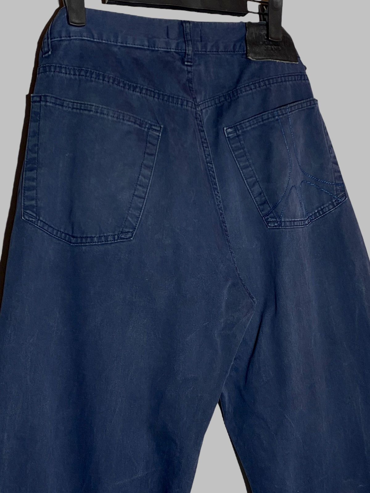 Moschino Moschino Jeans Graffiti Painted Rick Owens Style Avant Garde Size US 34 / EU 50 - 12 Thumbnail