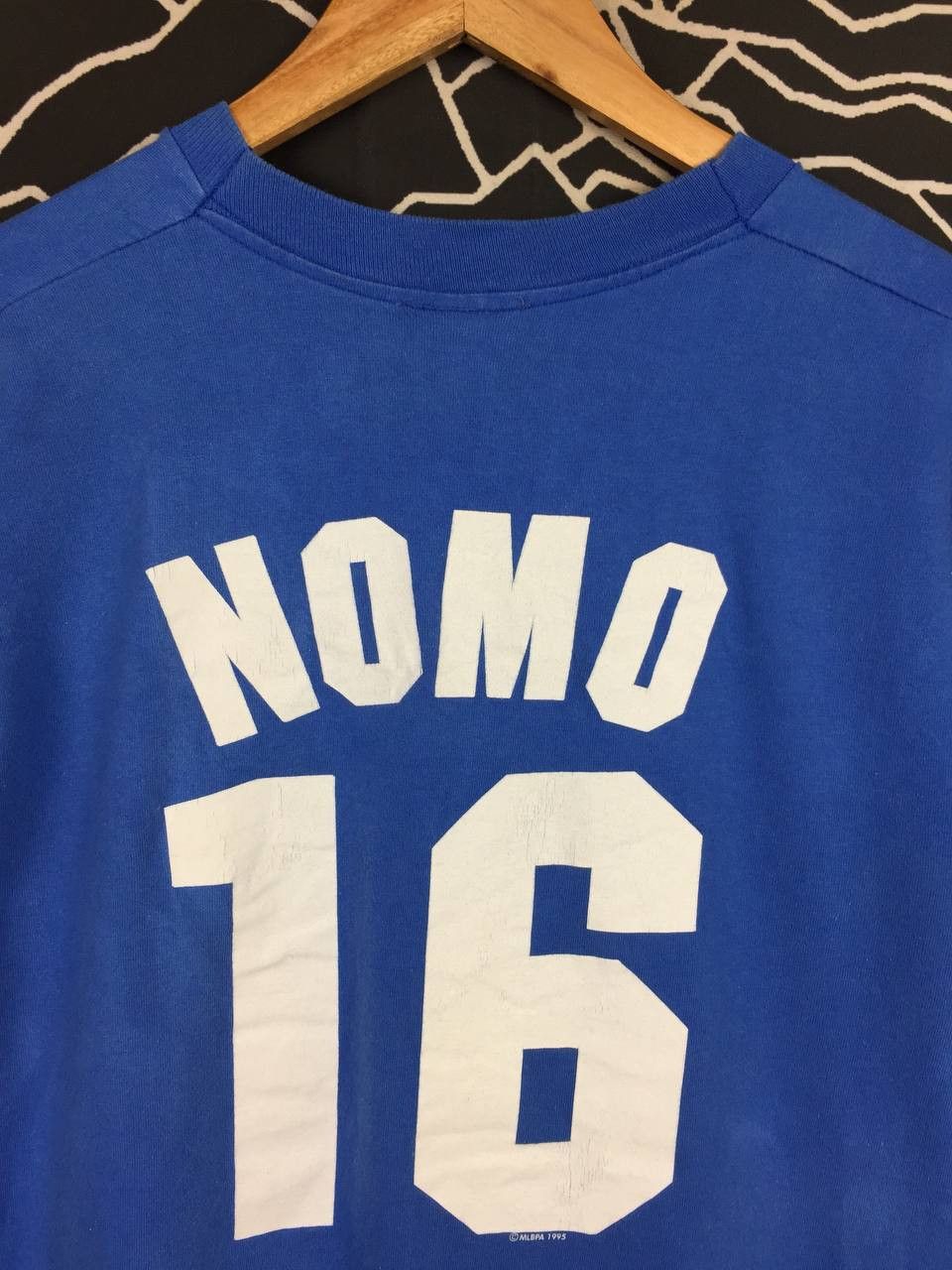 MLB Vtg 1995 Majestic Los Angeles Dodgers MLB Hideo Nomo Tee Size US M / EU 48-50 / 2 - 11 Thumbnail