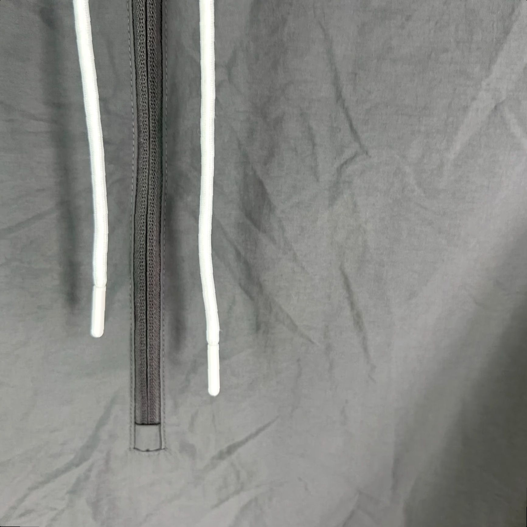 Vintage All in Motion Hooded Windbreaker 1/4 Zip Gray 2XL Mens Windbreaker Size US XXL / EU 58 / 5 - 5 Thumbnail