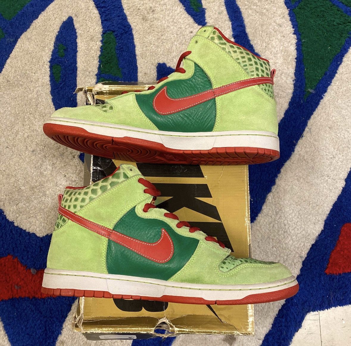 Nike Dunk High SB Dr.Feelgood Size US 12 / EU 45 - 1 Thumbnail