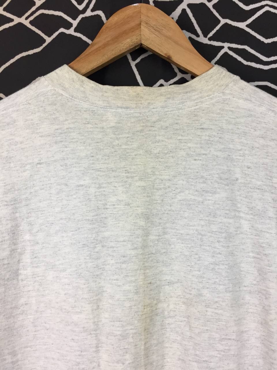 Lee Vtg 90s Lee Heritage Logo Single Stitch Heather Grey Tee Size US L / EU 52-54 / 3 - 9 Thumbnail