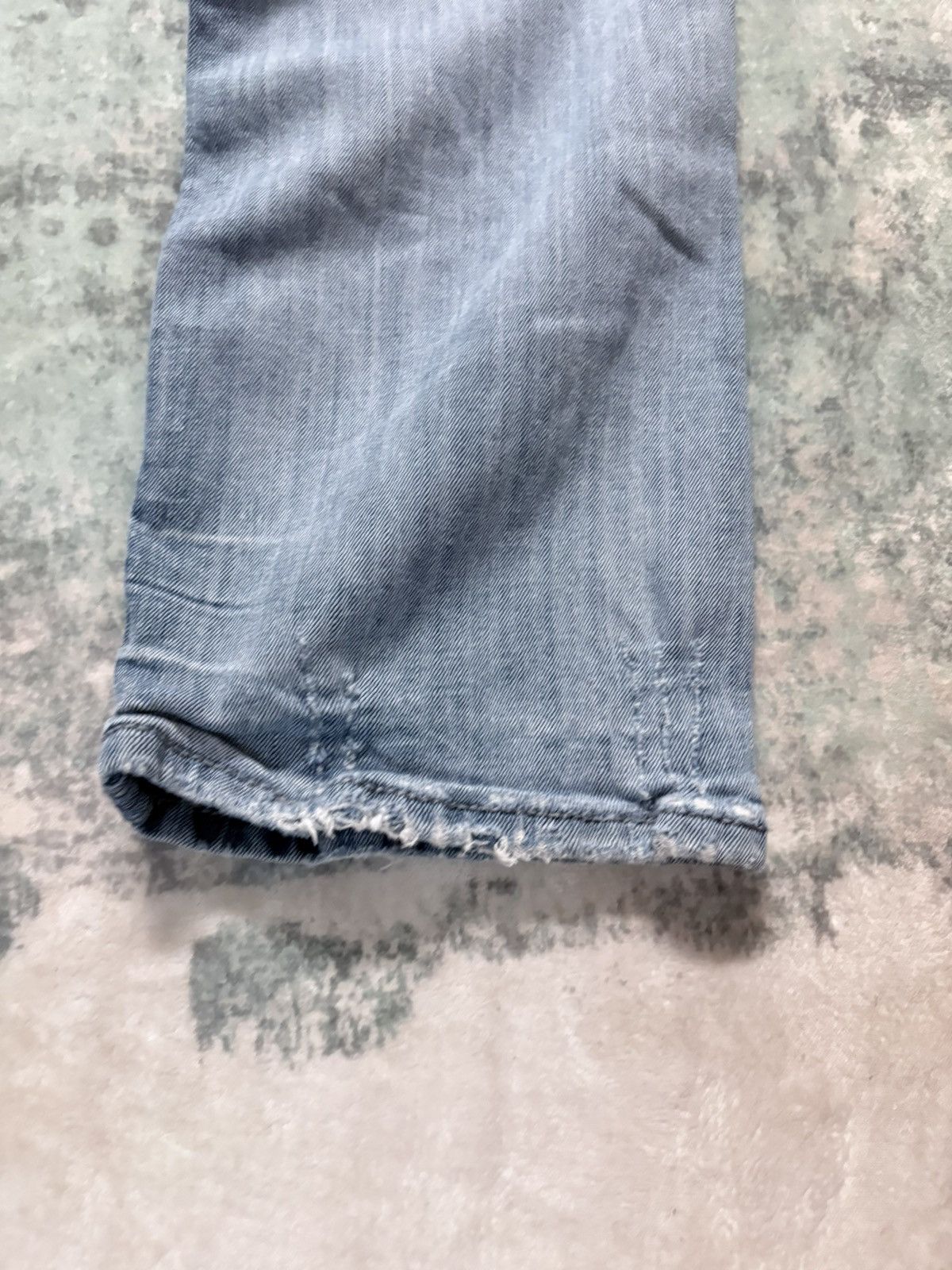 Rock Revival 90’s Rock Revival Vintage Distressed Faded Jeans Opium Size US 34 / EU 50 - 8 Thumbnail