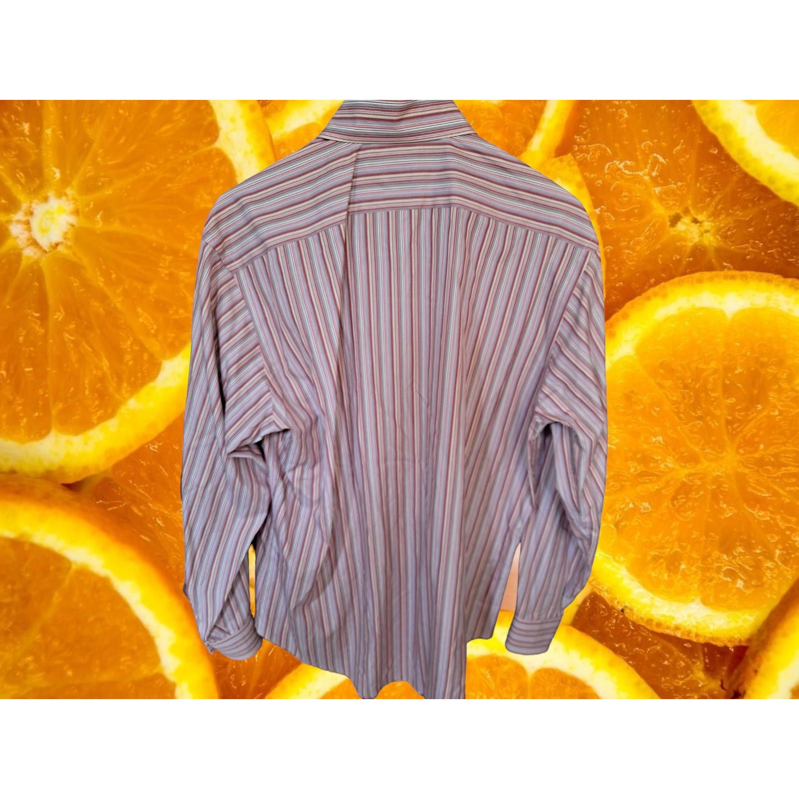 Tailorbyrd TailorByrd Colorful Striped Button Up Shirt Size Large Size US L / EU 52-54 / 3 - 5 Thumbnail