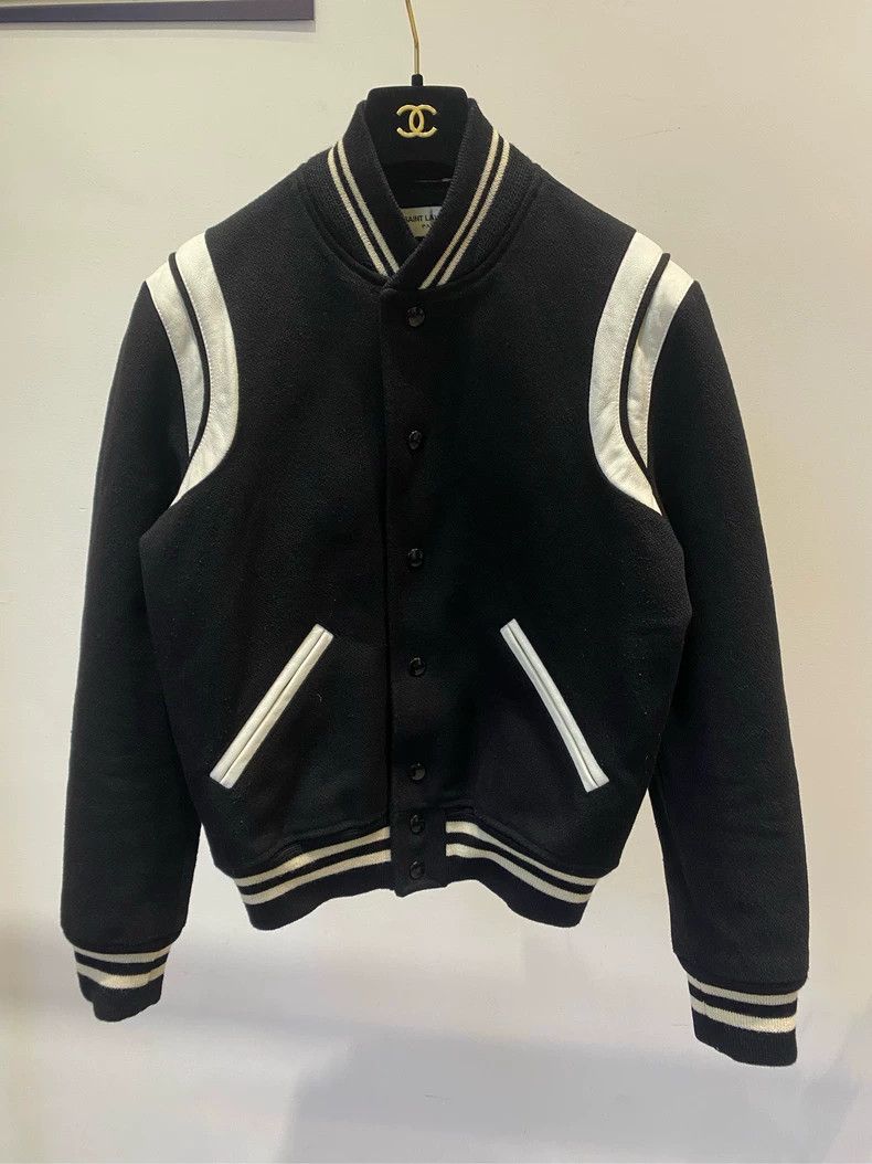 Saint Laurent Paris saint Laurent parisBlack and white Teddy jacket 2503-Nexta Size US S / EU 44-46 / 1 - 1 Thumbnail