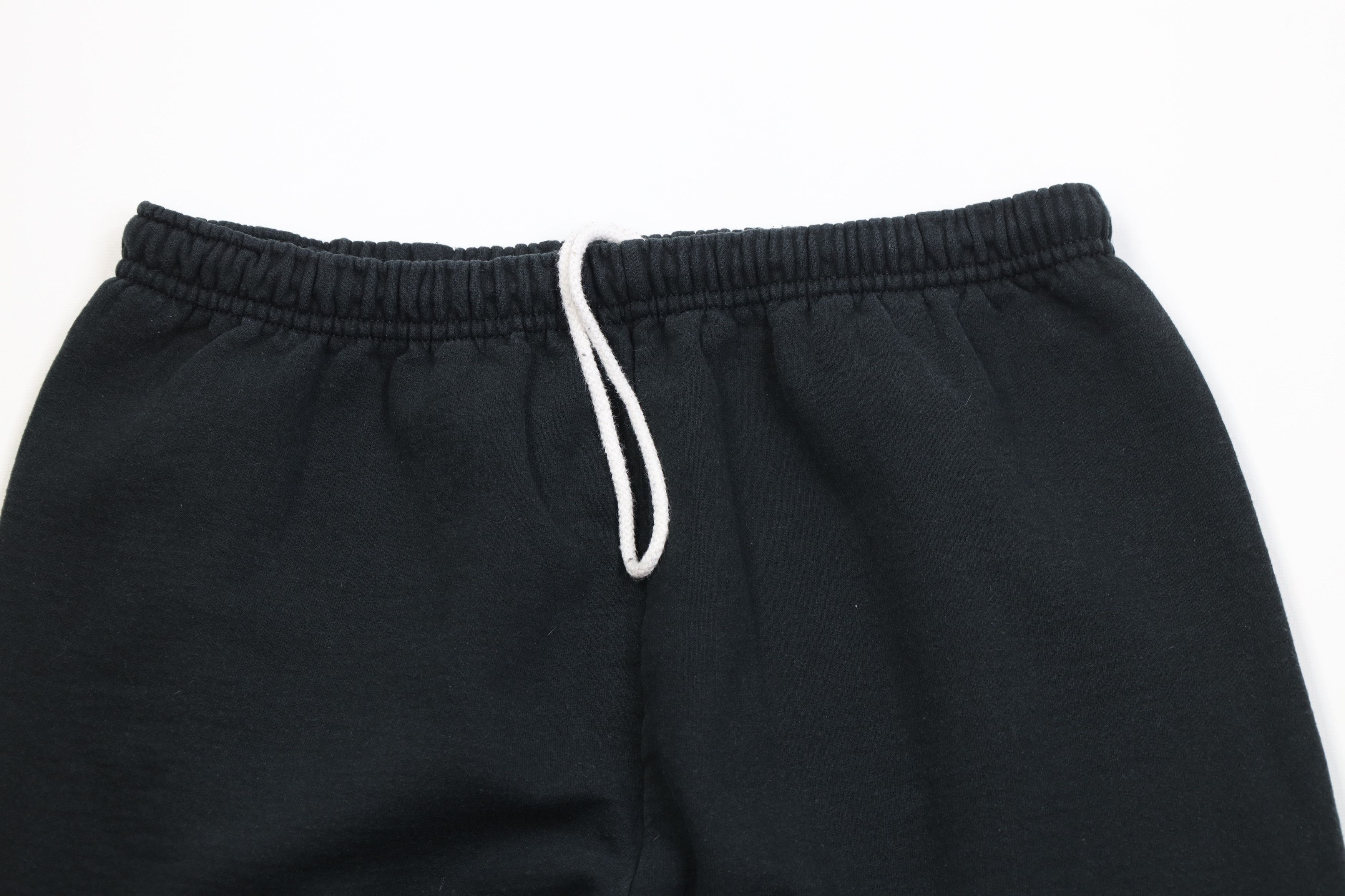 Vintage Vintage 90s Streetwear Cuffed Sweatpants Joggers Pants Black Size US 38 / EU 54 - 2 Thumbnail