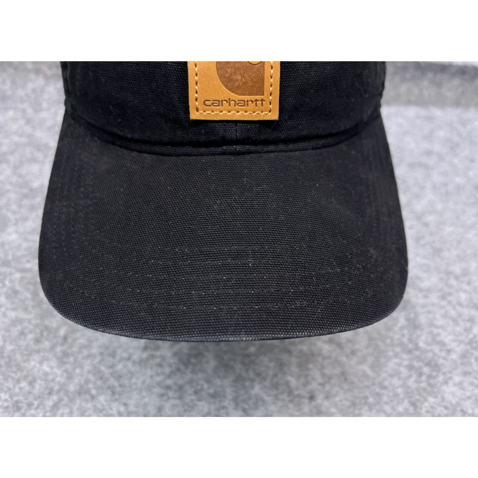 Carhartt VINTAGE Carhartt Baseball Cap Hat Adult One Size Black Cotton Logo Outdoor Workwear Size ONE SIZE - 3 Thumbnail