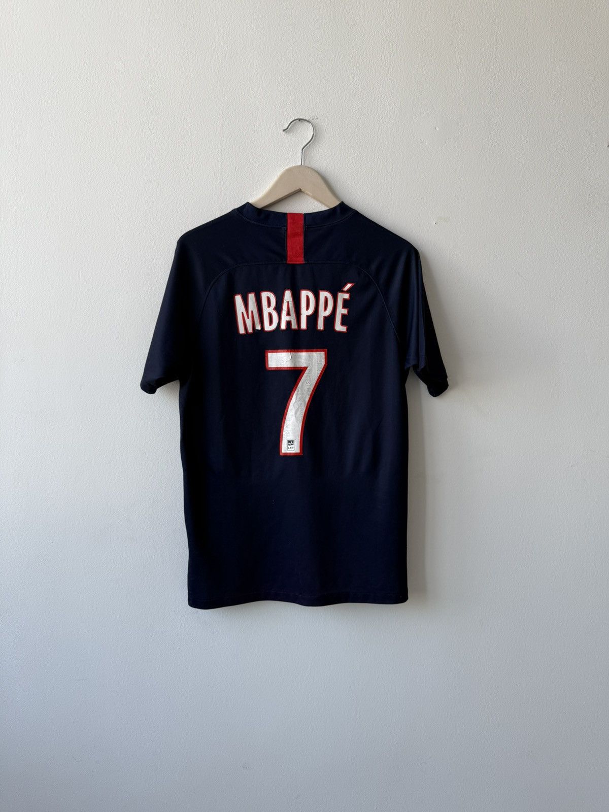 Nike Nike PSG Paris Saint Germain #7 Mbappe Home Jersey Size US S / EU 44-46 / 1 - 2 Thumbnail