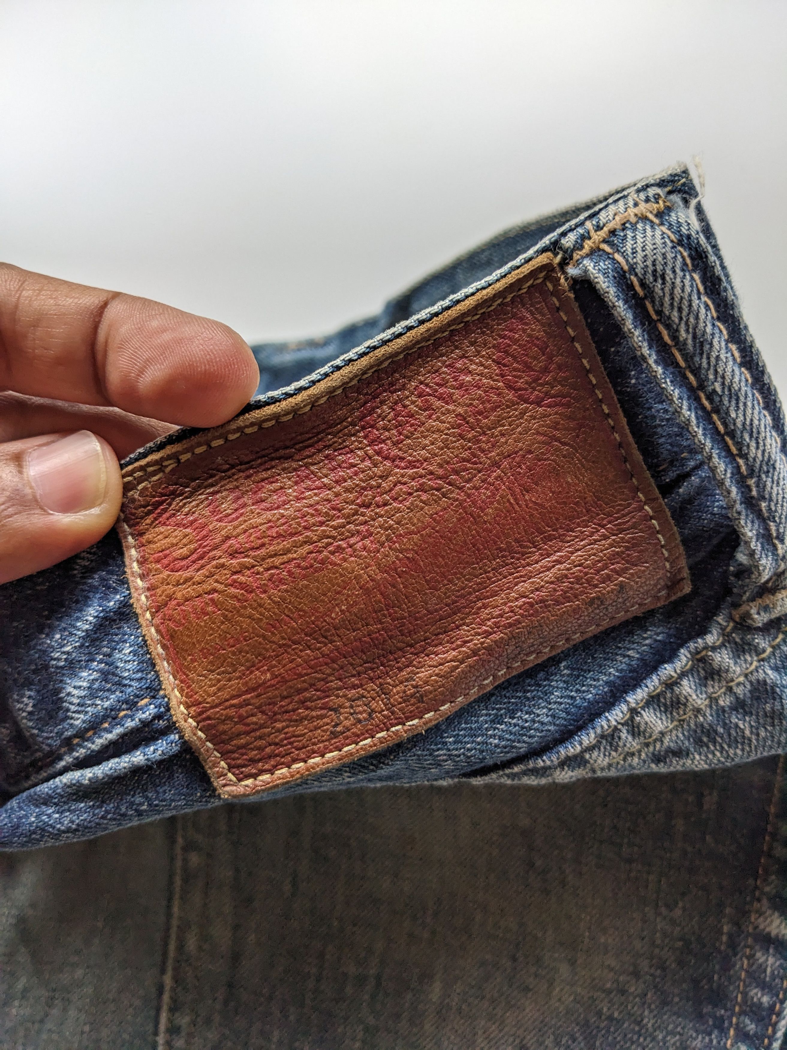 Sugar Cane Sugar Cane faded jeans selvedge jeans Size US 34 / EU 50 - 8 Thumbnail