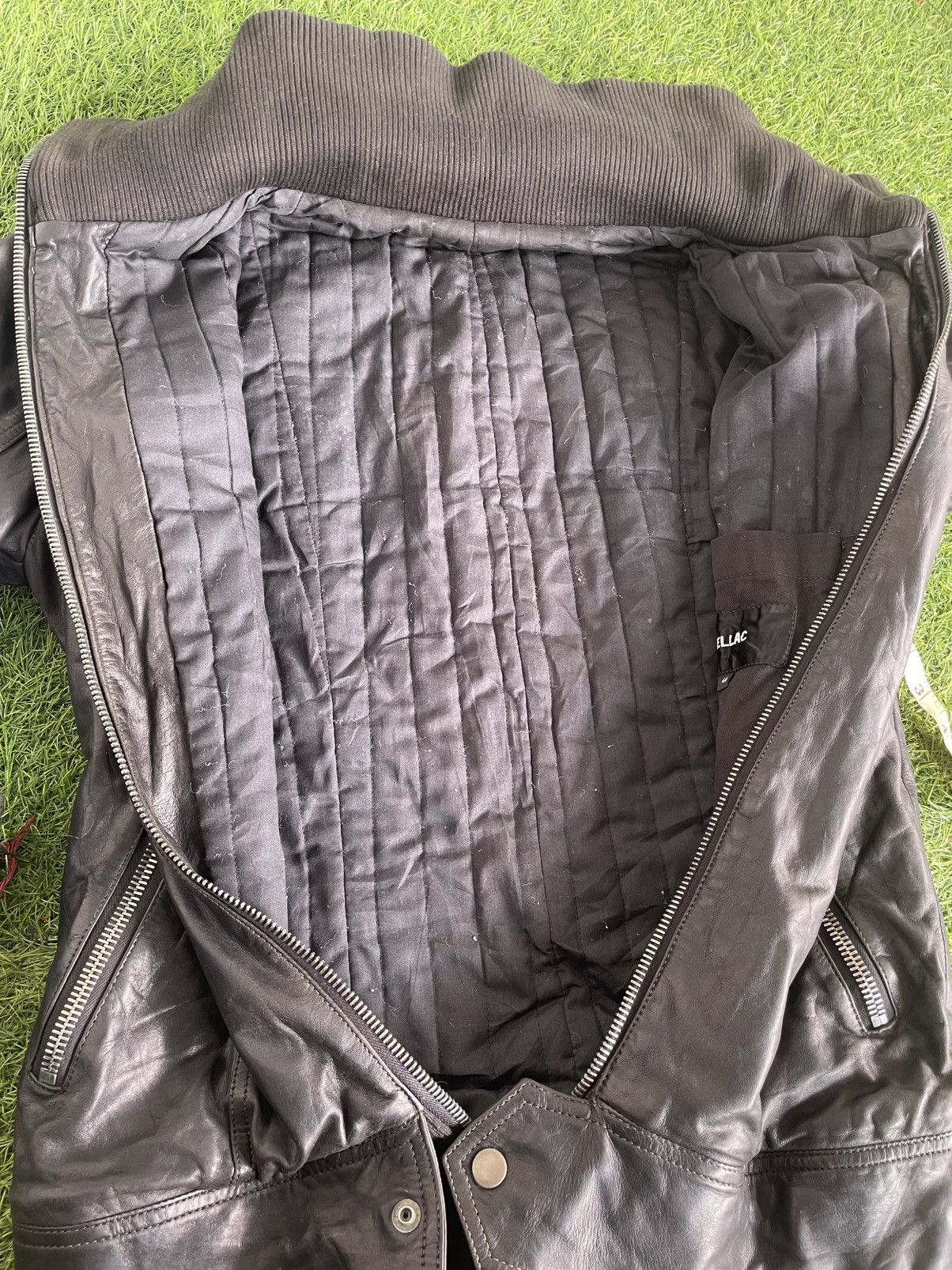 Japanese Brand × Shellac Authentic SHELLAC leather jacket Size S / US 4 / IT 40 - 5 Thumbnail