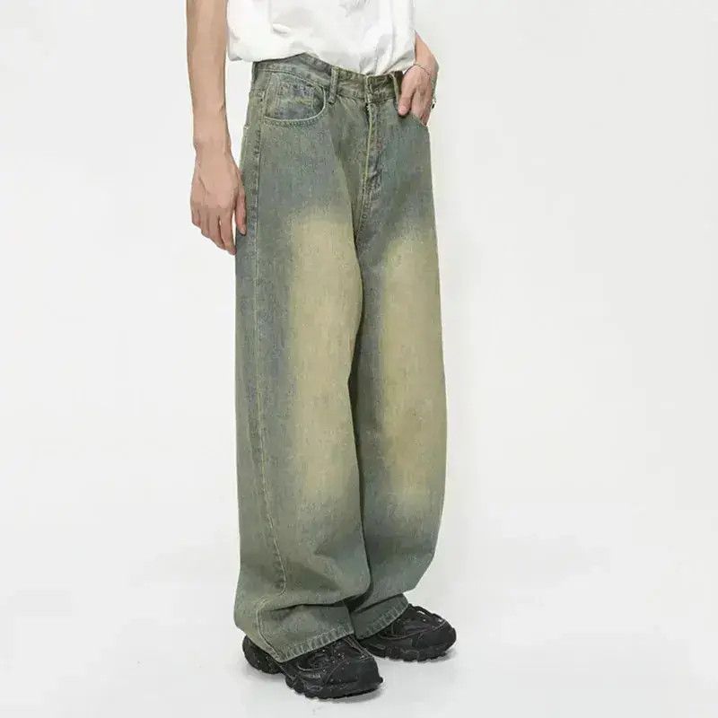 Japanese Brand Streetwear Blue Baggy Denim Size US 32 / EU 48 - 2 Thumbnail