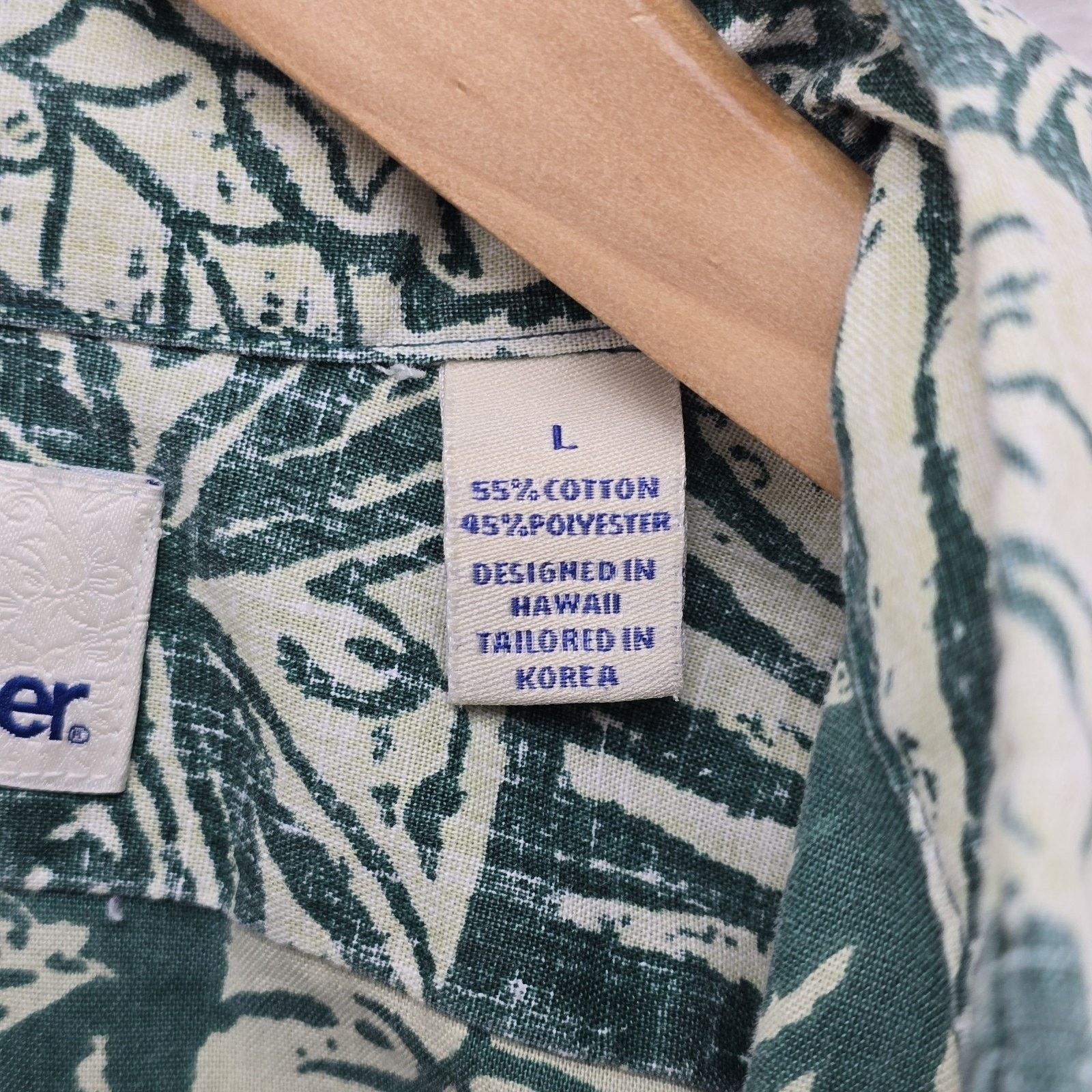 Reyn Spooner Vintage Reyn Spooner Hawaiian Button Down Polo Shirt Large Size US L / EU 52-54 / 3 - 6 Thumbnail