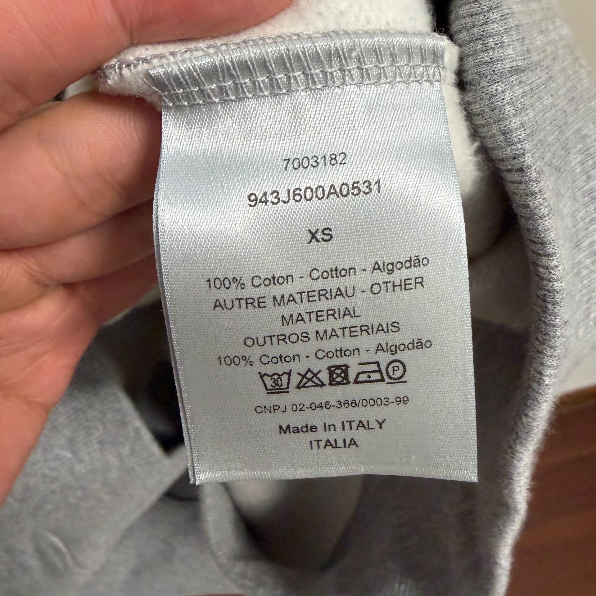 Dior Dior CD Icon Embroidered Hoodie Essentials Gray Size US XS / EU 42 / 0 - 9 Thumbnail