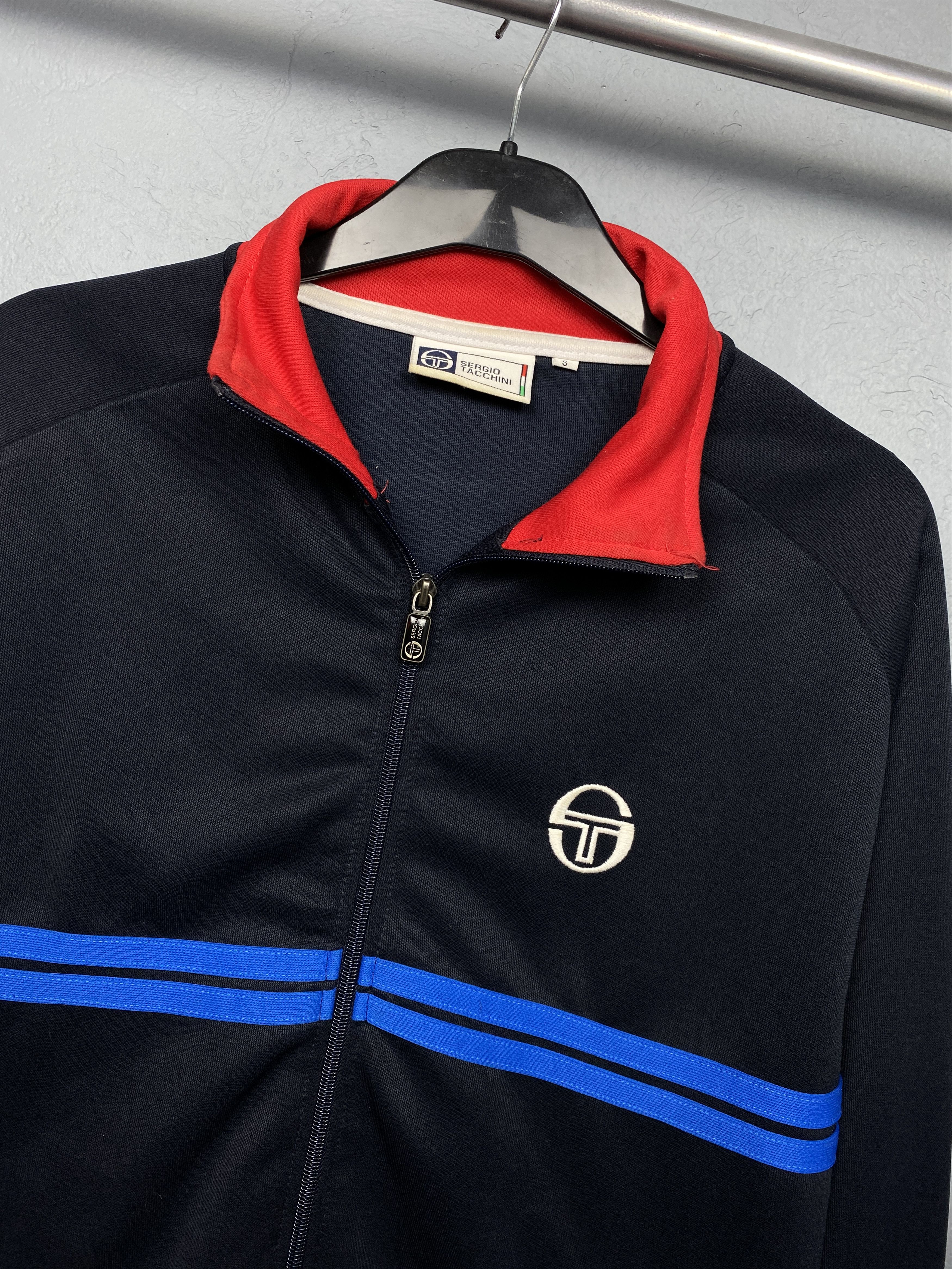 Sergio Tacchini Sergio Tacchini Vintage Mens Casual Track Top Jacket Size US S / EU 44-46 / 1 - 2 Thumbnail
