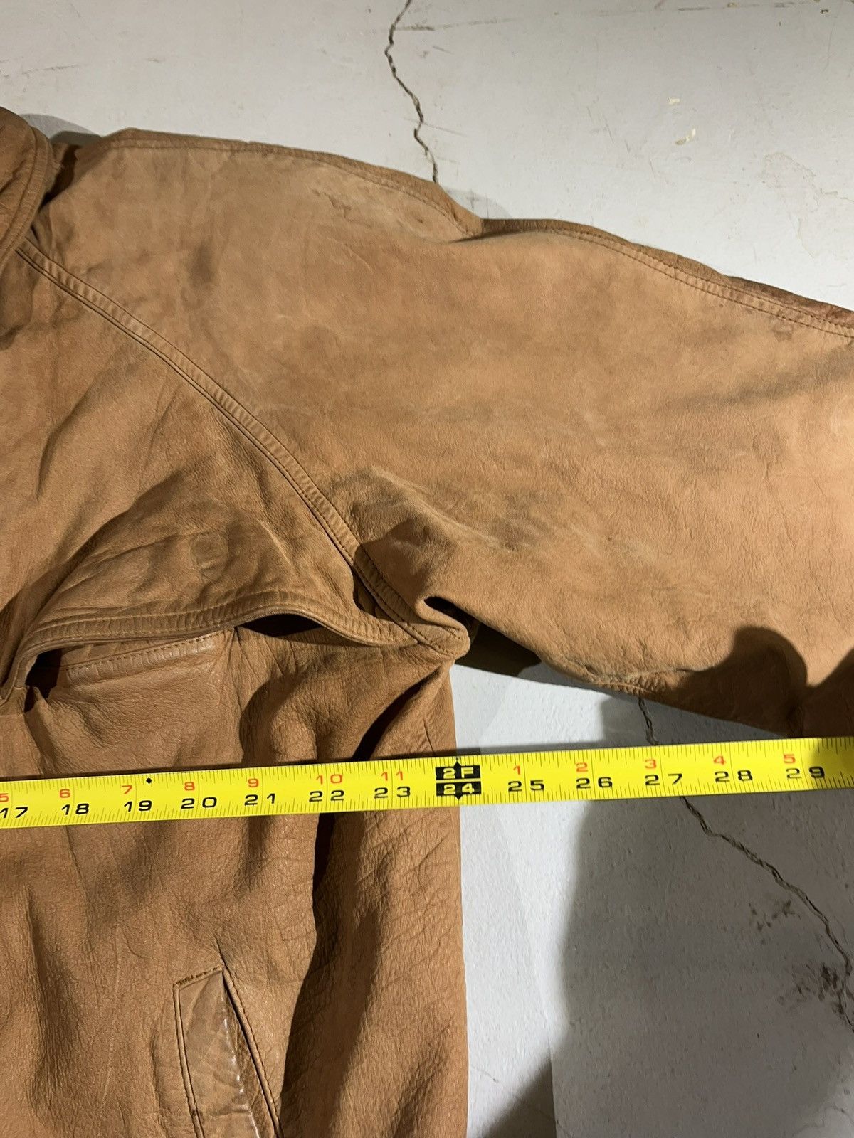 Marlboro Marlboro vintage mens leather bomber jacket Size US L / EU 52-54 / 3 - 8 Thumbnail