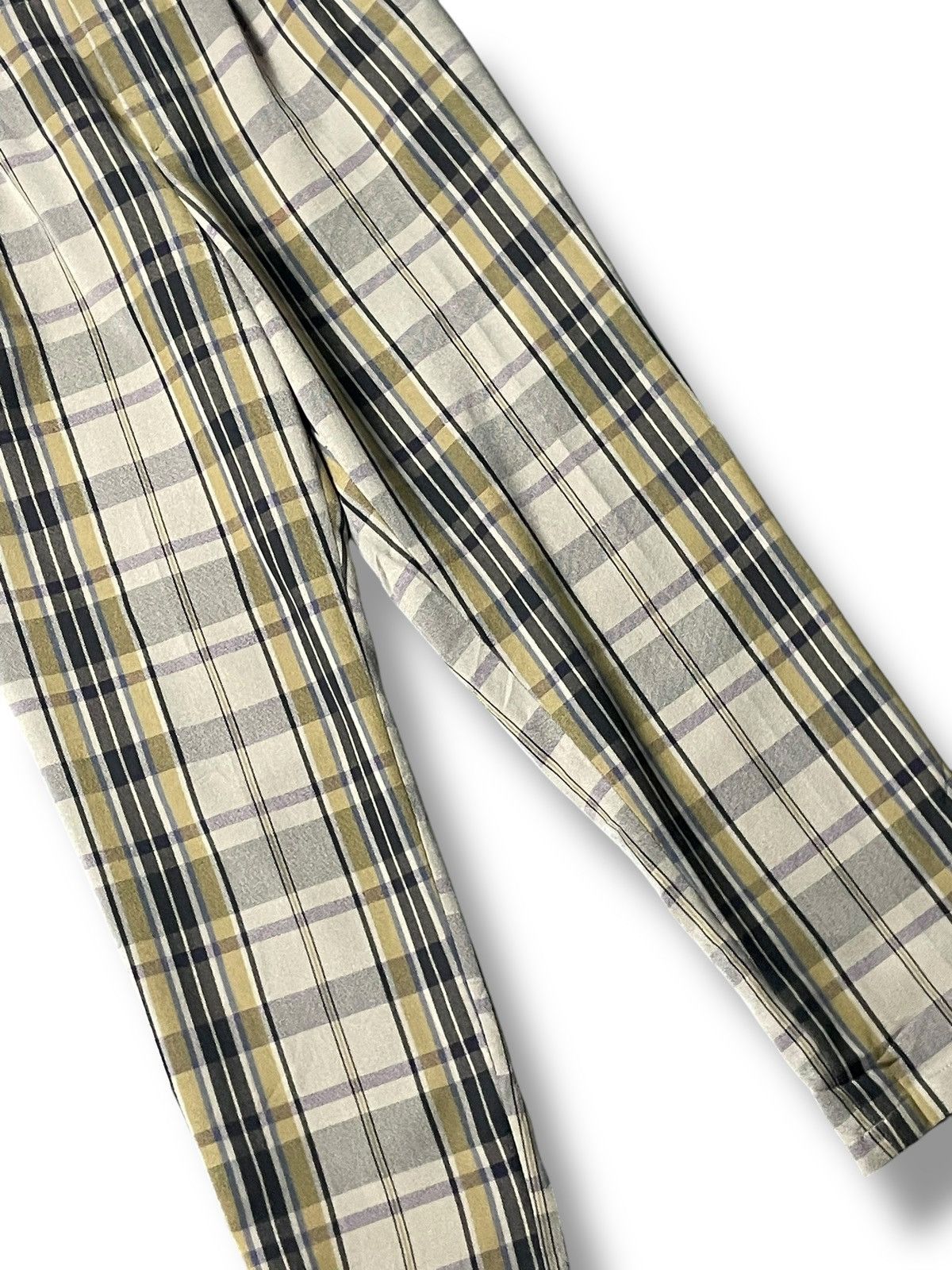 Japanese Brand × Vintage AMERICAN HOLIC Checkered Casual Pants (89) Size US 26 / EU 42 - 3 Thumbnail