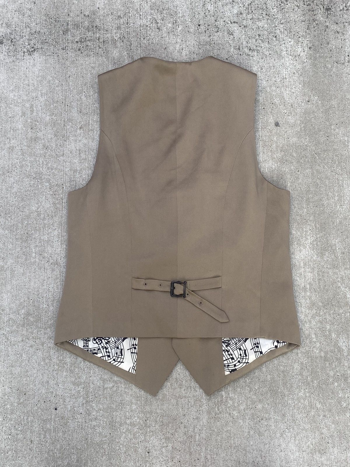 Number (N)ine Number (n)ine SS07 silk vest Size 40R - 3 Thumbnail
