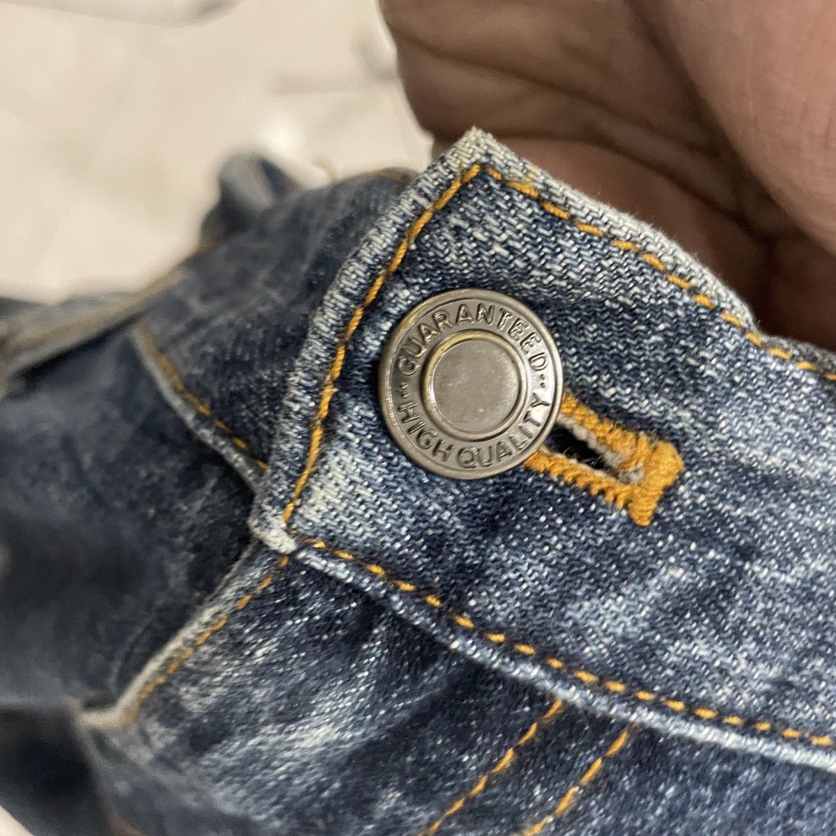 20471120 Vintage Japanese Designer Tactical Distressed Denim Size US 35 - 5 Thumbnail