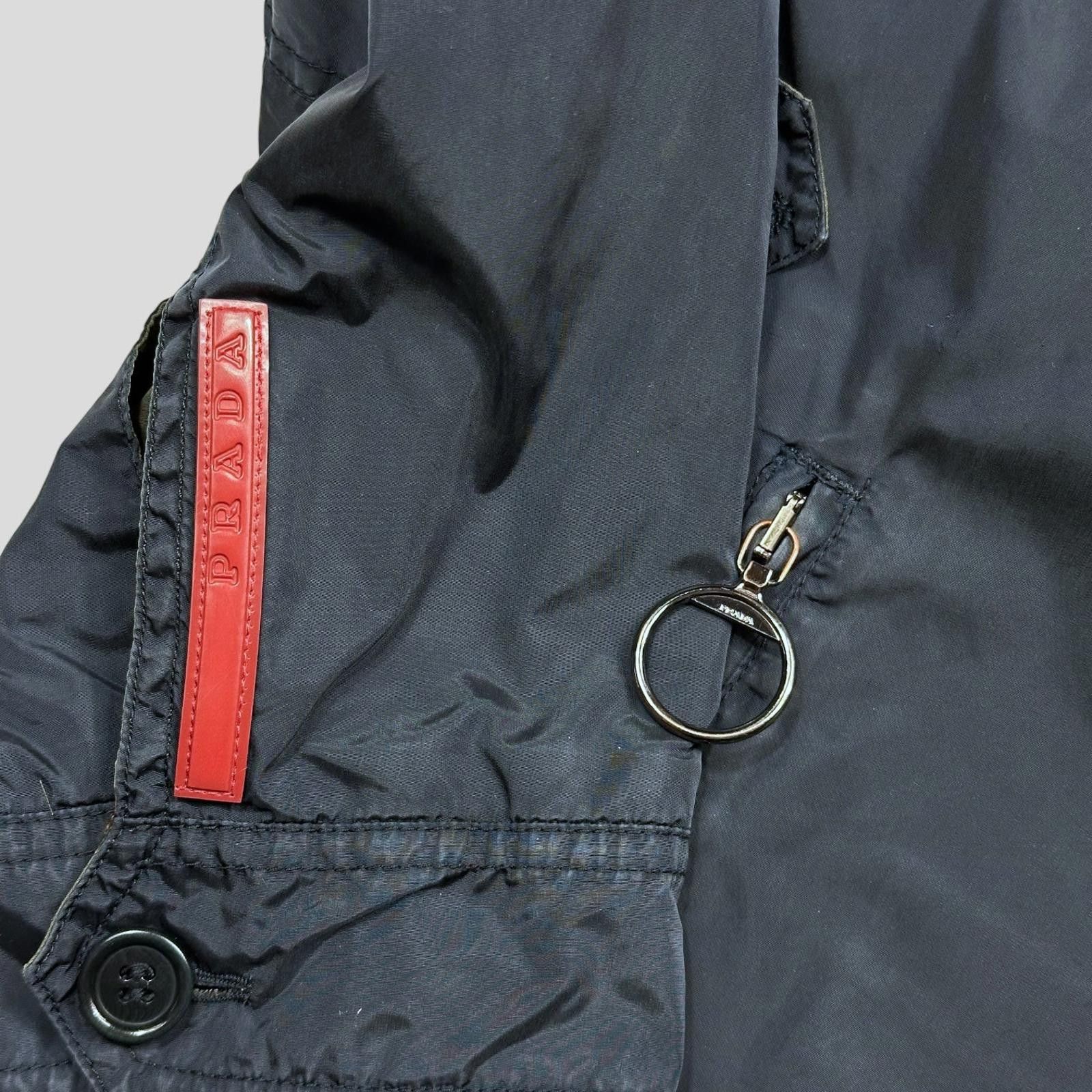 Prada Prada Sport 00’s Nylon Reversible D-ring Field Jacket - M/L Size US L / EU 52-54 / 3 - 6 Thumbnail