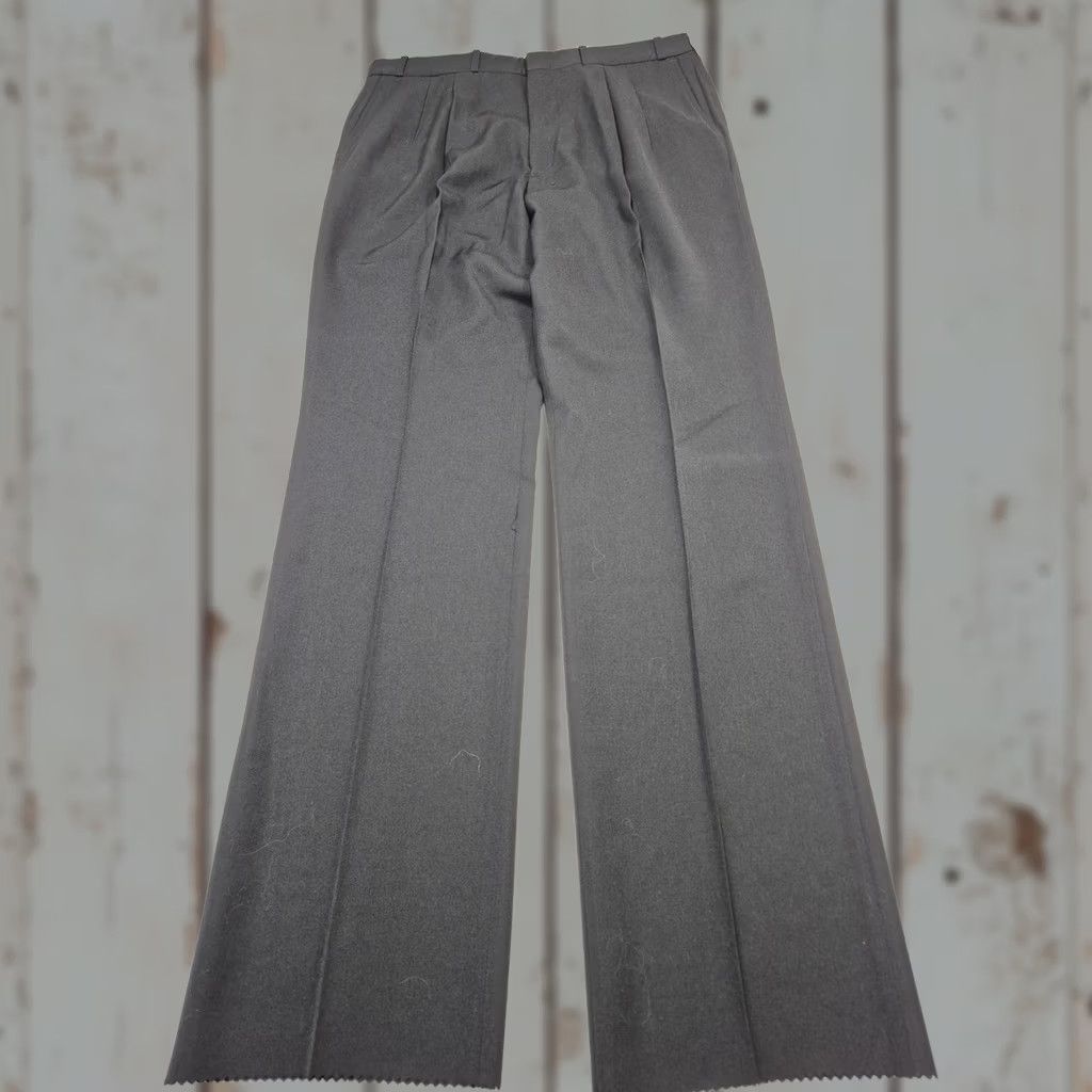 Vintage VINTAGE Jaymar Dress Pants Mens 38x36 Black Wool Blend Pleated Straight Unhemmed NWT Size US 38 / EU 54 - 1 Thumbnail