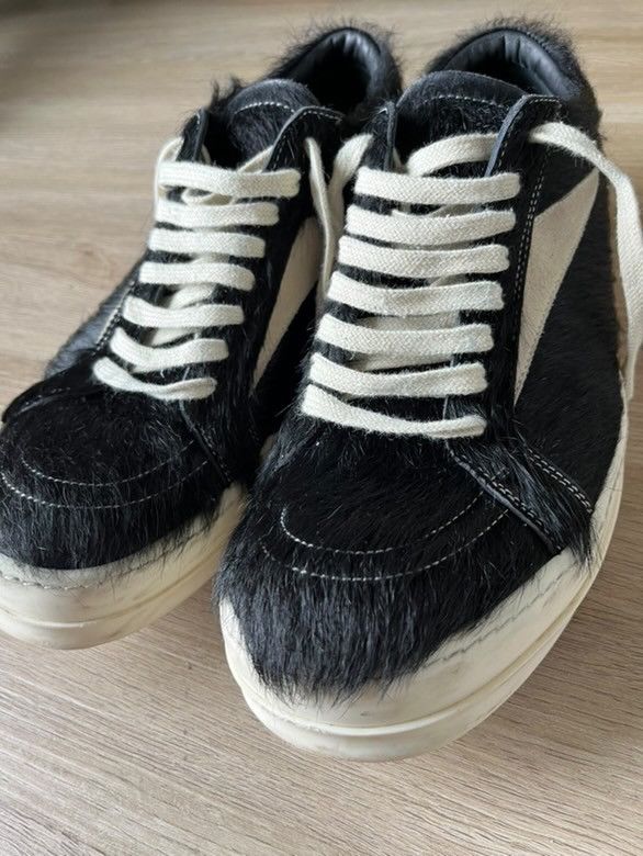 Rick Owens Rick Owens Black Pony Hair Vans Size US 10 / EU 43 - 4 Thumbnail
