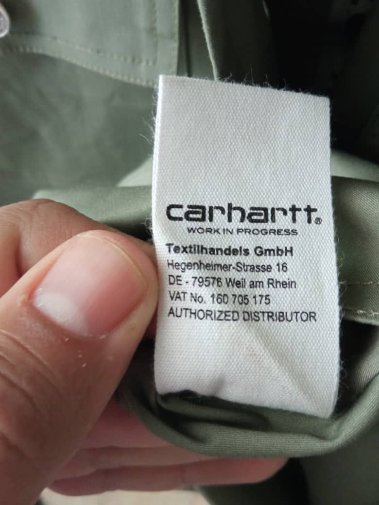 A.P.C. × Carhartt Wip A.P.C. x Carhartt WIP Mishiguene Jacket Kaki Size US L / EU 52-54 / 3 - 8 Thumbnail