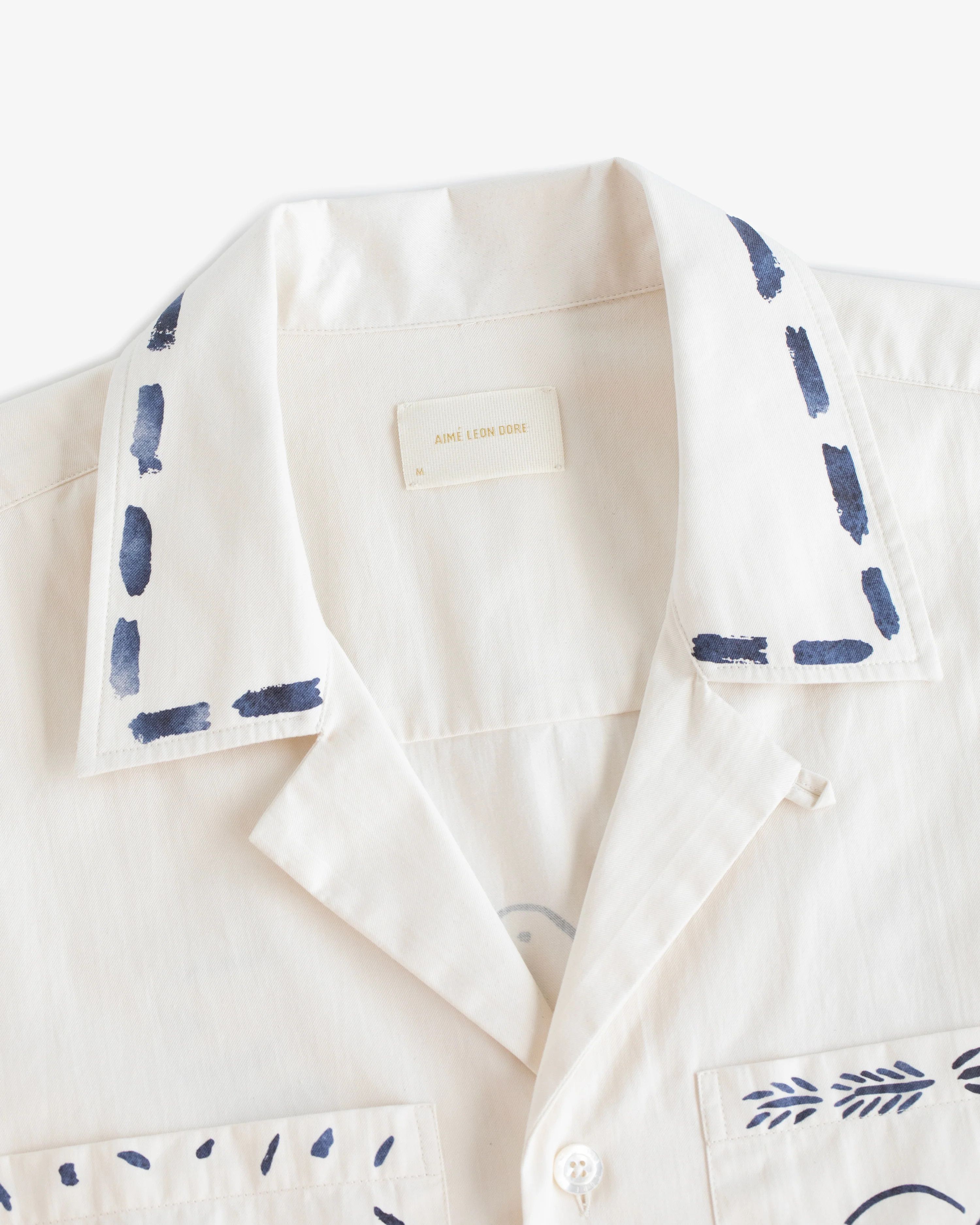Aime Leon Dore Lesvos Cropped Camp Shirt Size US XXL / EU 58 / 5 - 3 Thumbnail