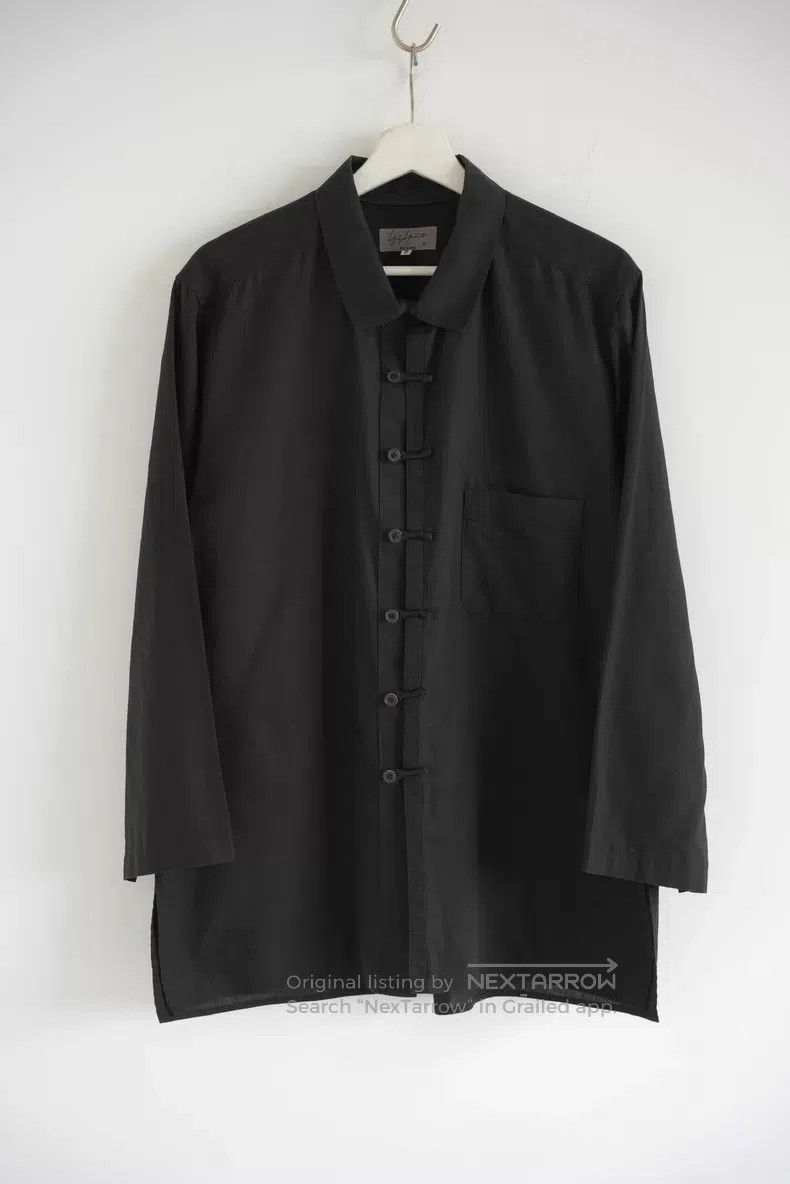 Yohji Yamamoto Yohji Yamamoto 17ss show button-down shirt Size US M / EU 48-50 / 2 - 1 Thumbnail
