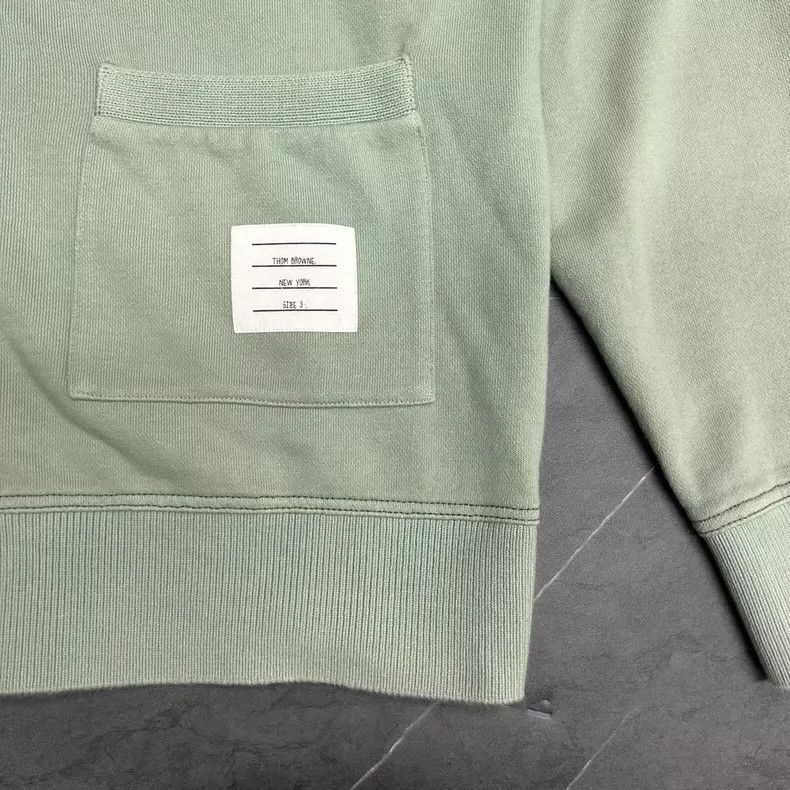 Thom Browne Thom browne Matcha green cardigan jacket 2504-Nextarrow Size US L / EU 52-54 / 3 - 2 Thumbnail